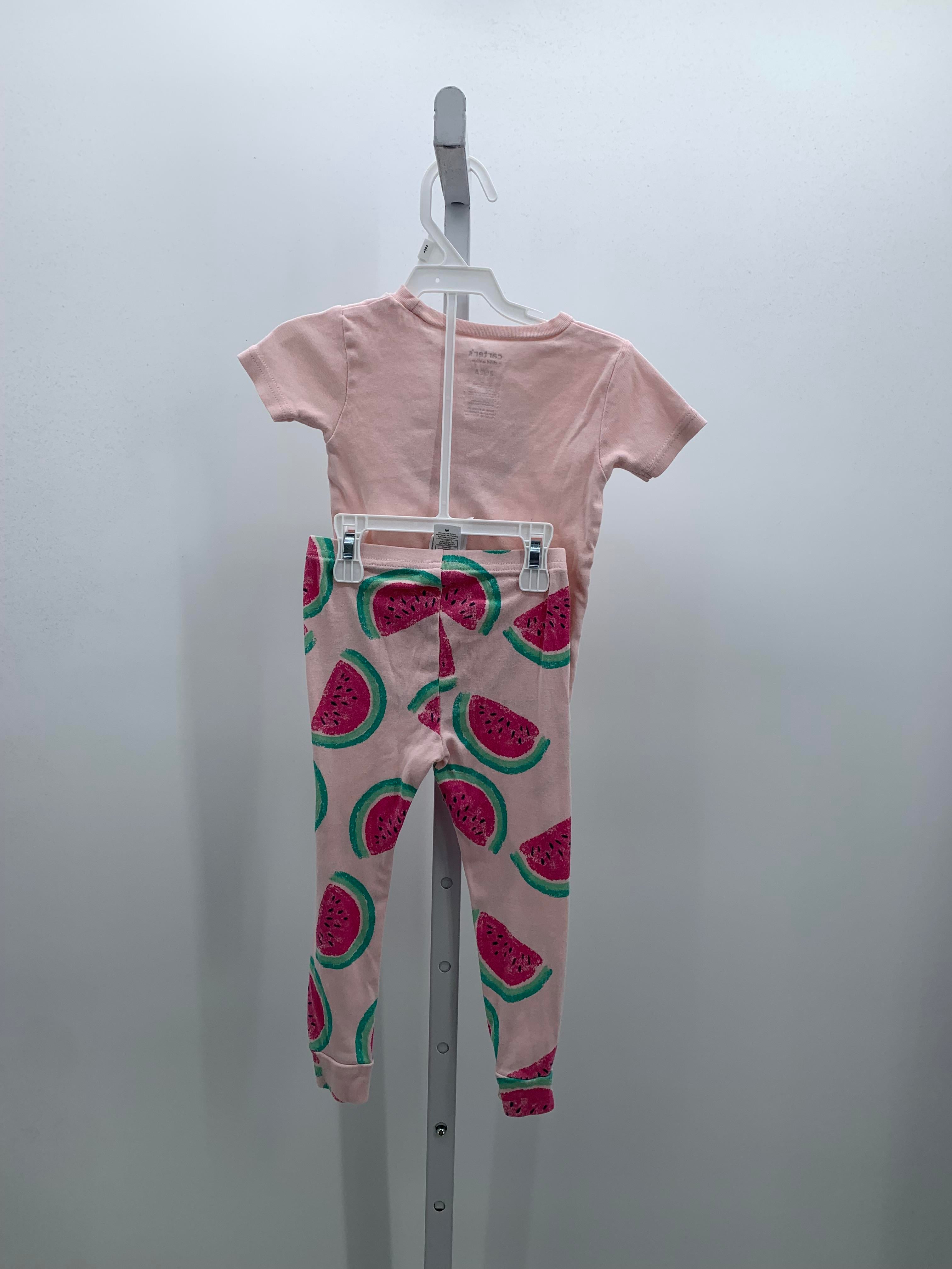 Carters Size 2T Girls Pajamas