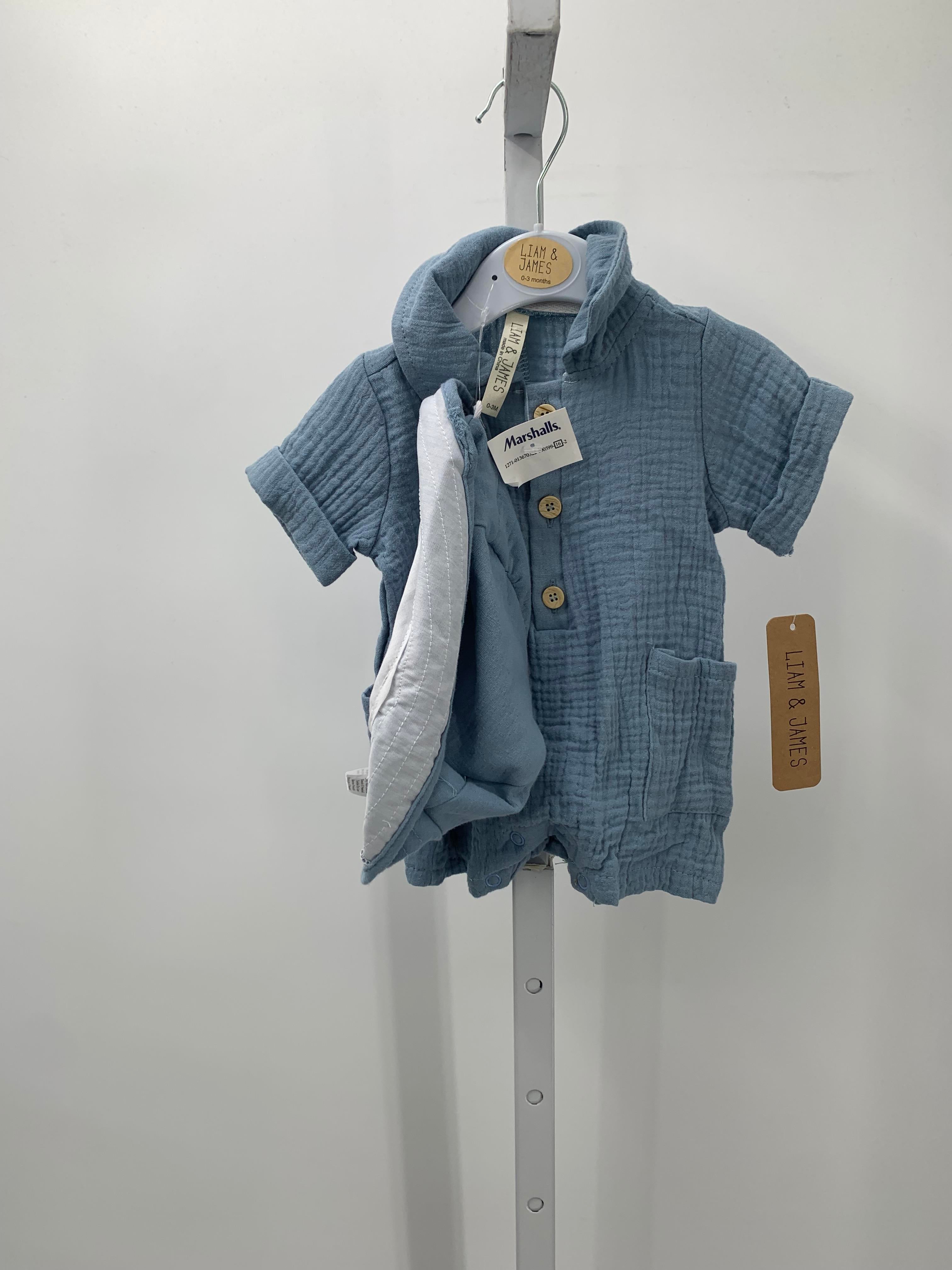 NEW LINEN ROMPER AND HAT.