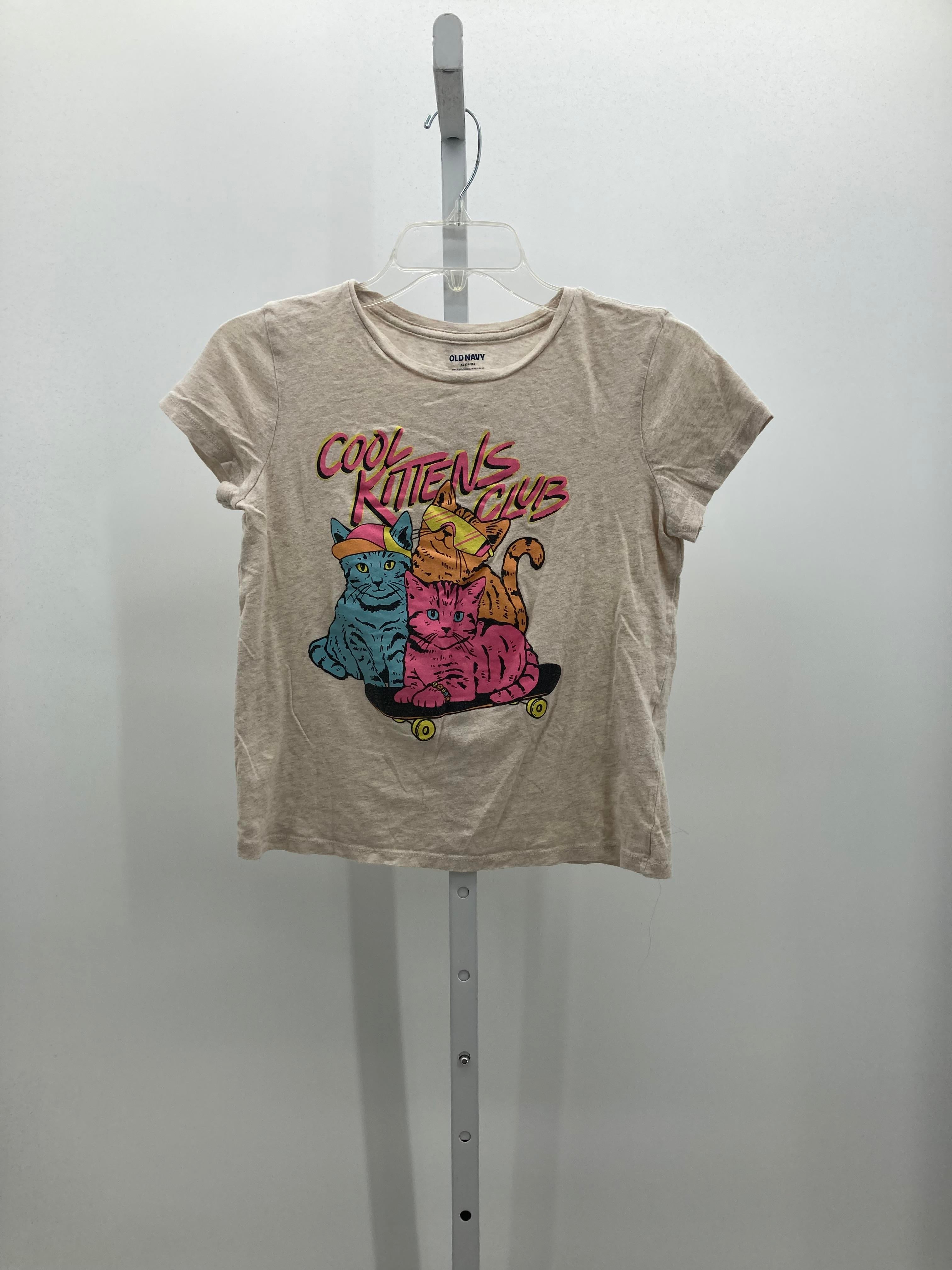 Old Navy Size 14-16 Girls Short Sleeve Shirt
