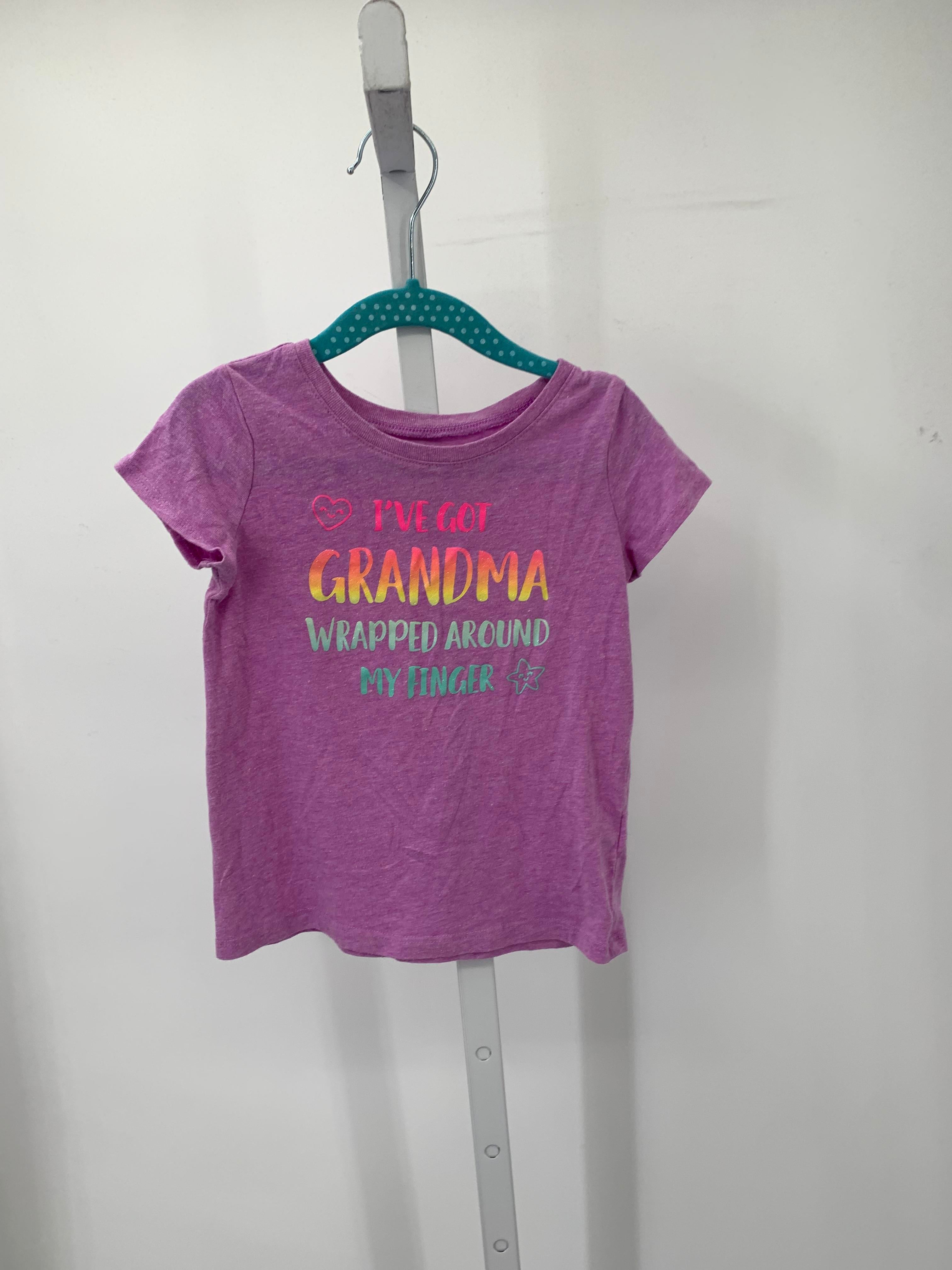Children's Place Size 4T Girls Short Sleeve Shirt
