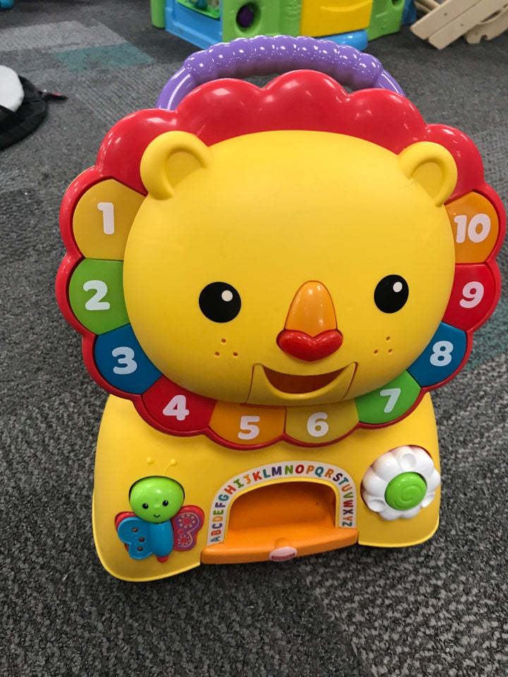 Fisher-Price 3-in-1 Sit, Stride & Ride Interactive Lion