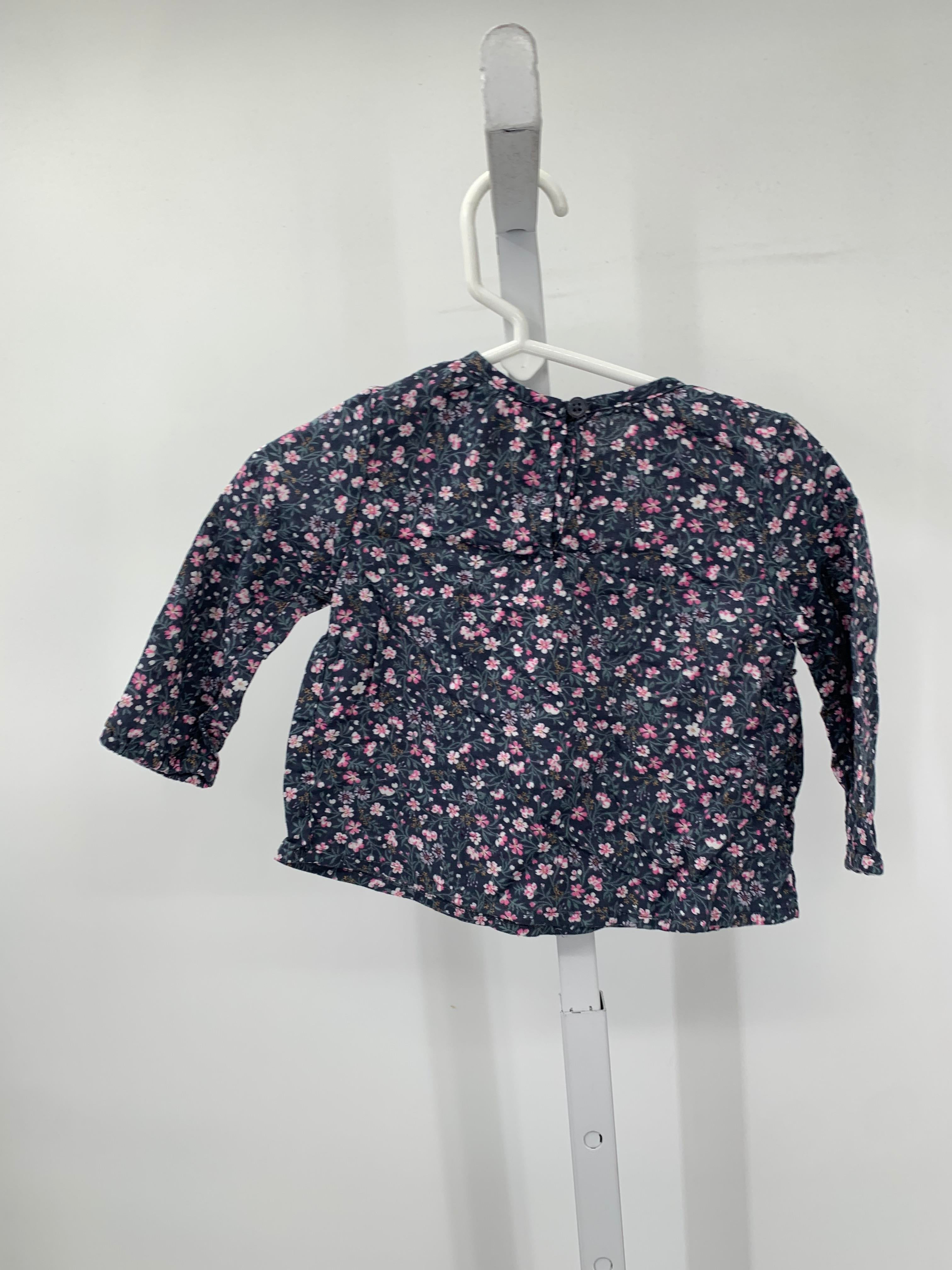 Osh Kosh Size 12 Months Girls Long Sleeve Shirt