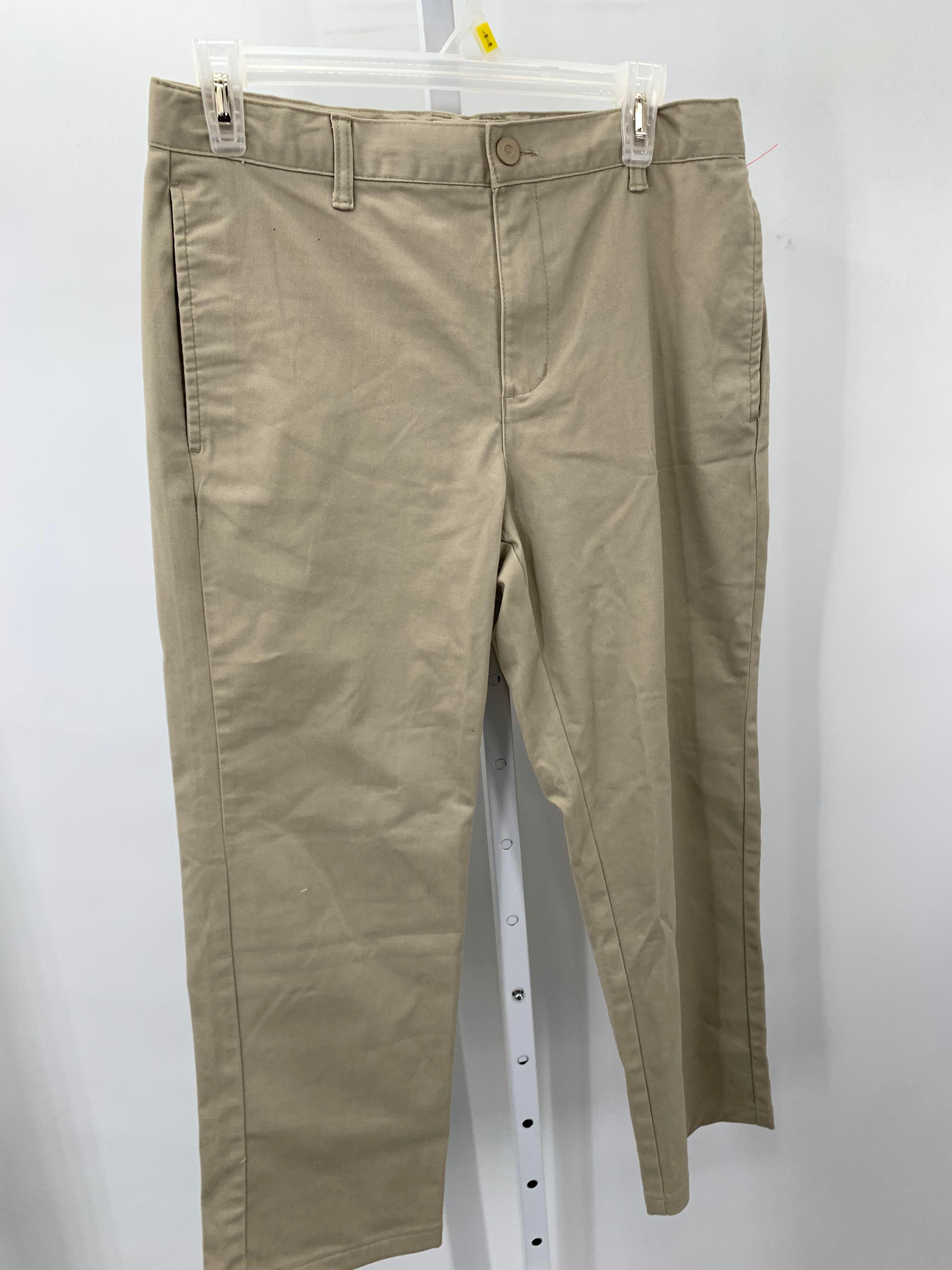 ADJ WAIST KHAKI PANTS