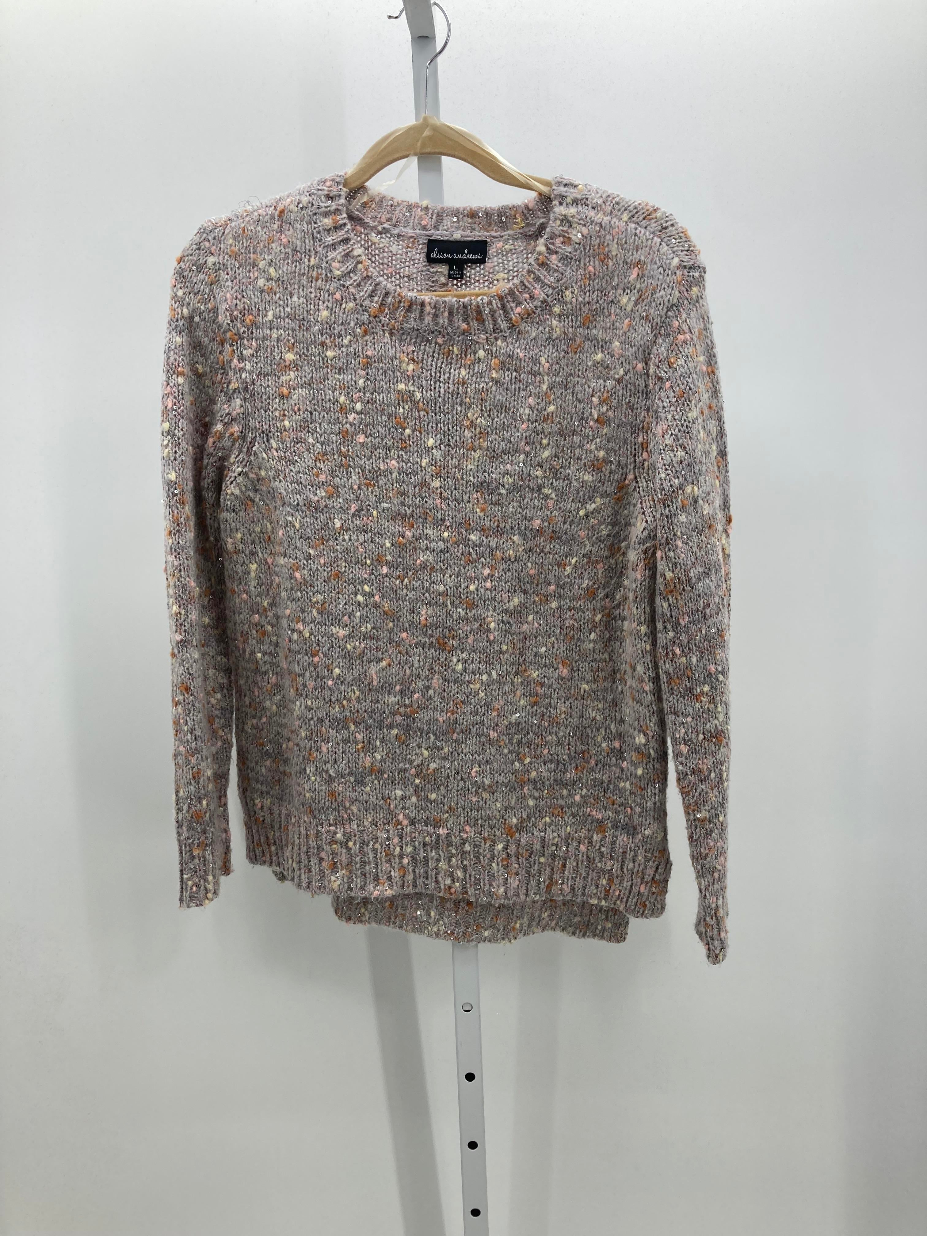 Size Large Misses Long Slv Sweater