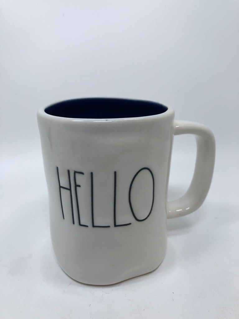 RAE DUNN HELLO MUG.