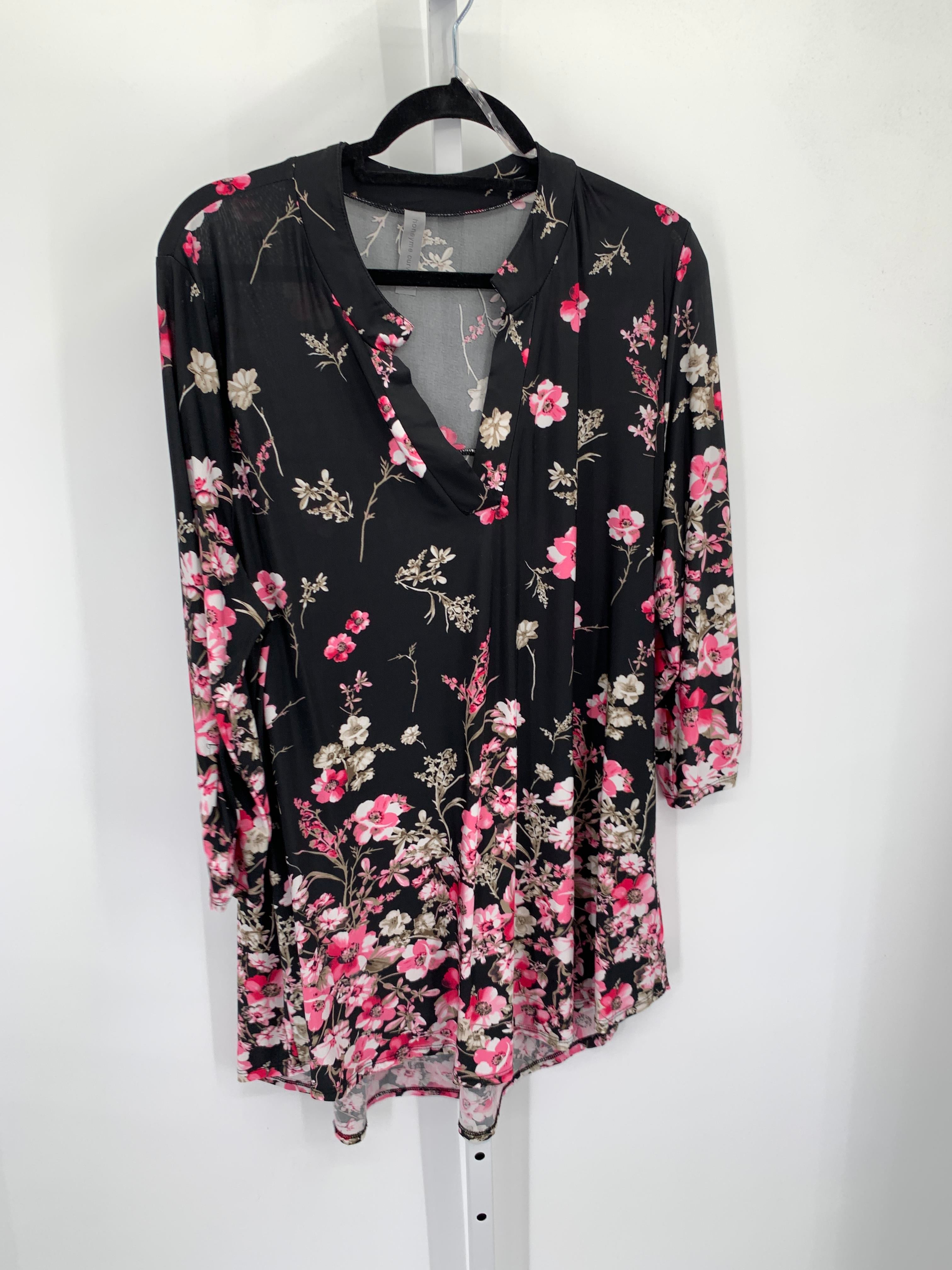 Size Extra Large Misses 3/4 Sleeve Shirt