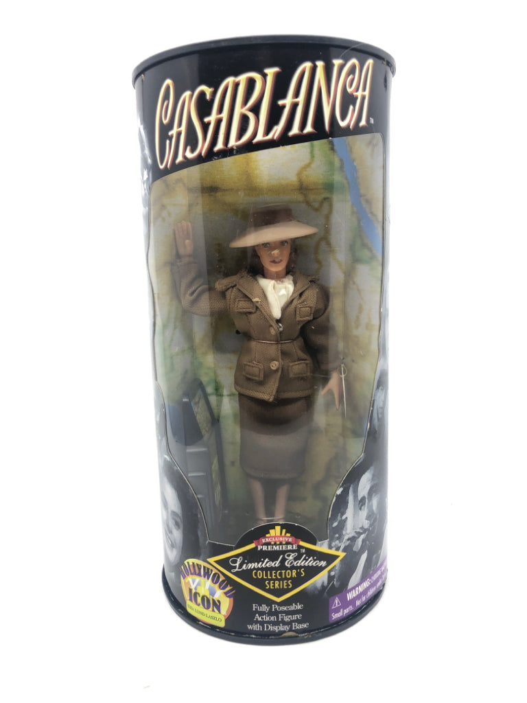 CASABLANCA ILSA LUND LASZLO POSEABLE DOLL- EXCLUSIVE PREMIERE LIMITED EDITION- I