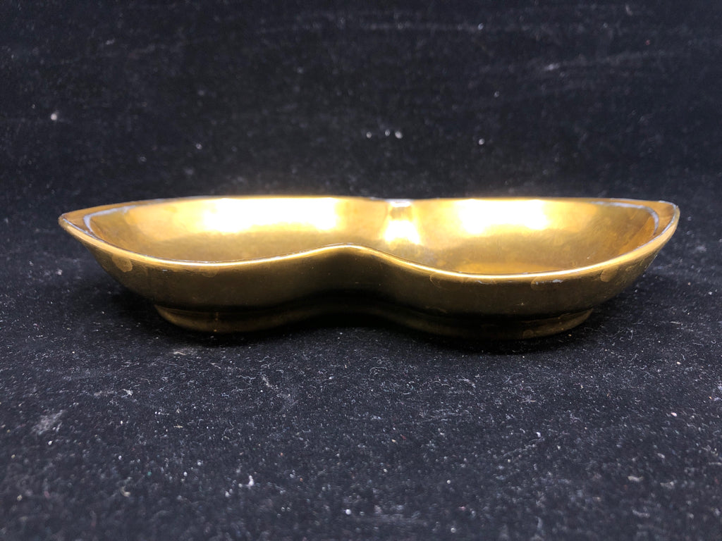 PICKARD GOLDEN DOUBLE BOWL.