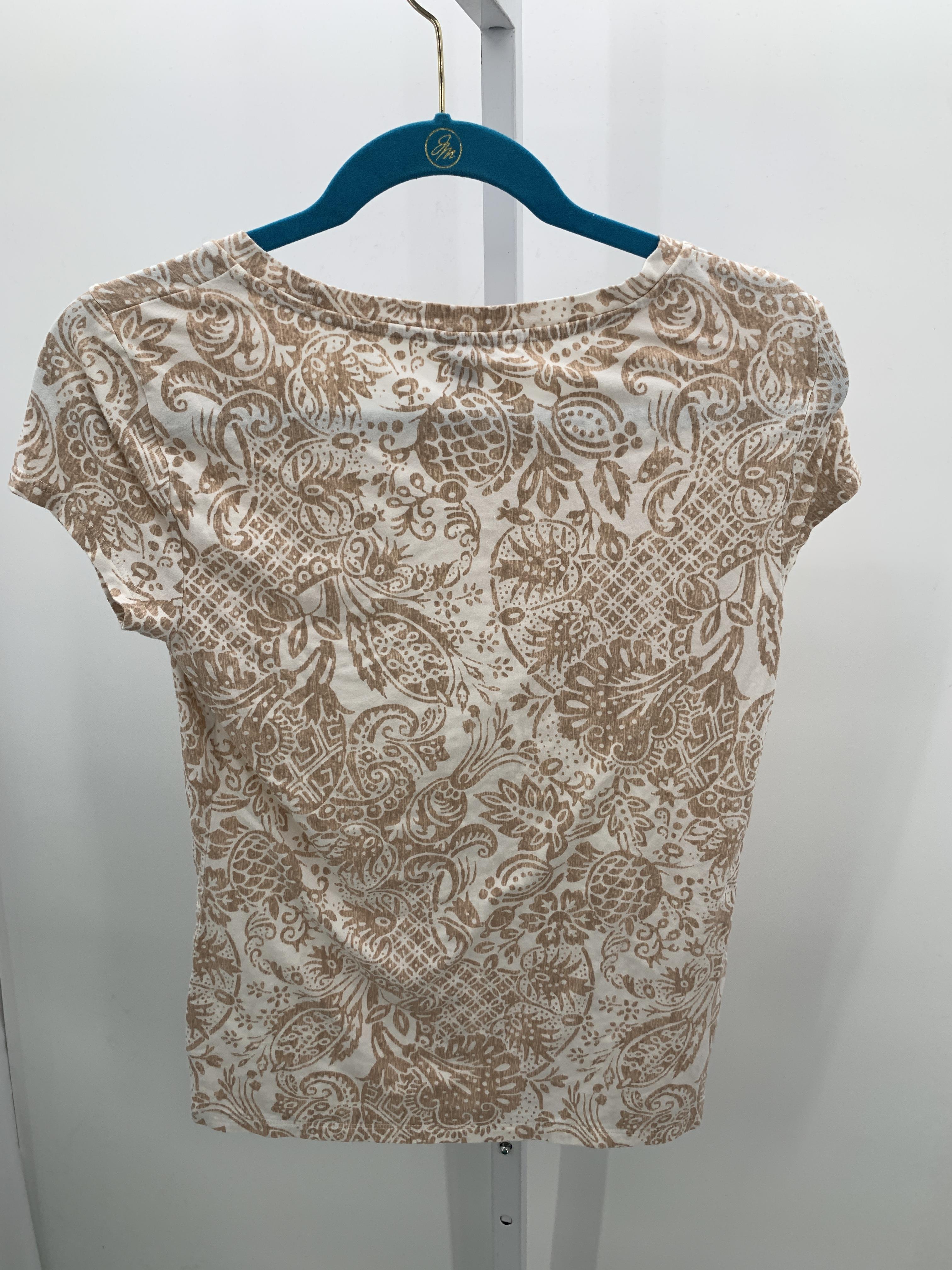 Ann Taylor Size X Small Misses Short Sleeve Shirt