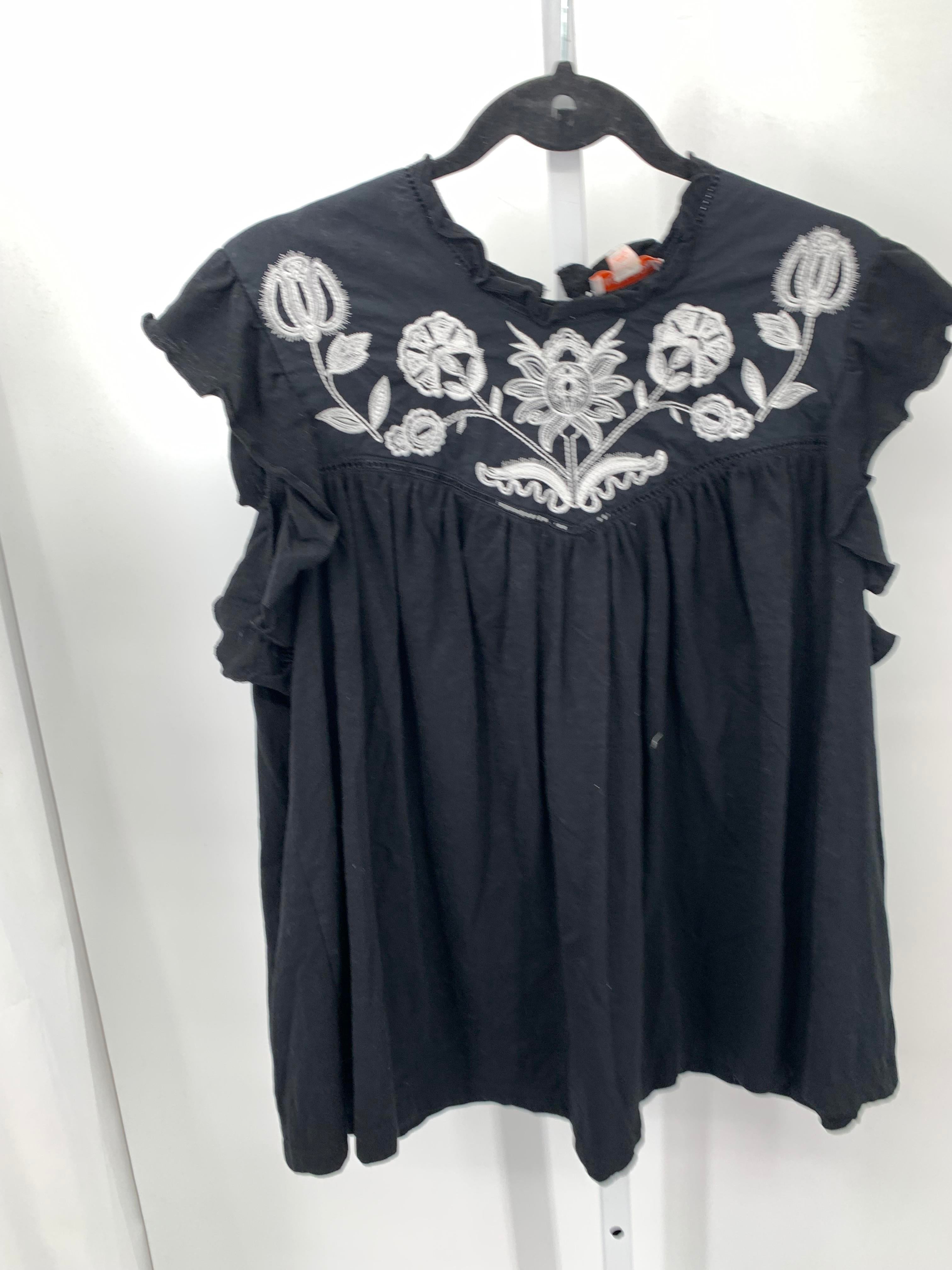 Knox Rose Size XXL Misses Short Sleeve Shirt