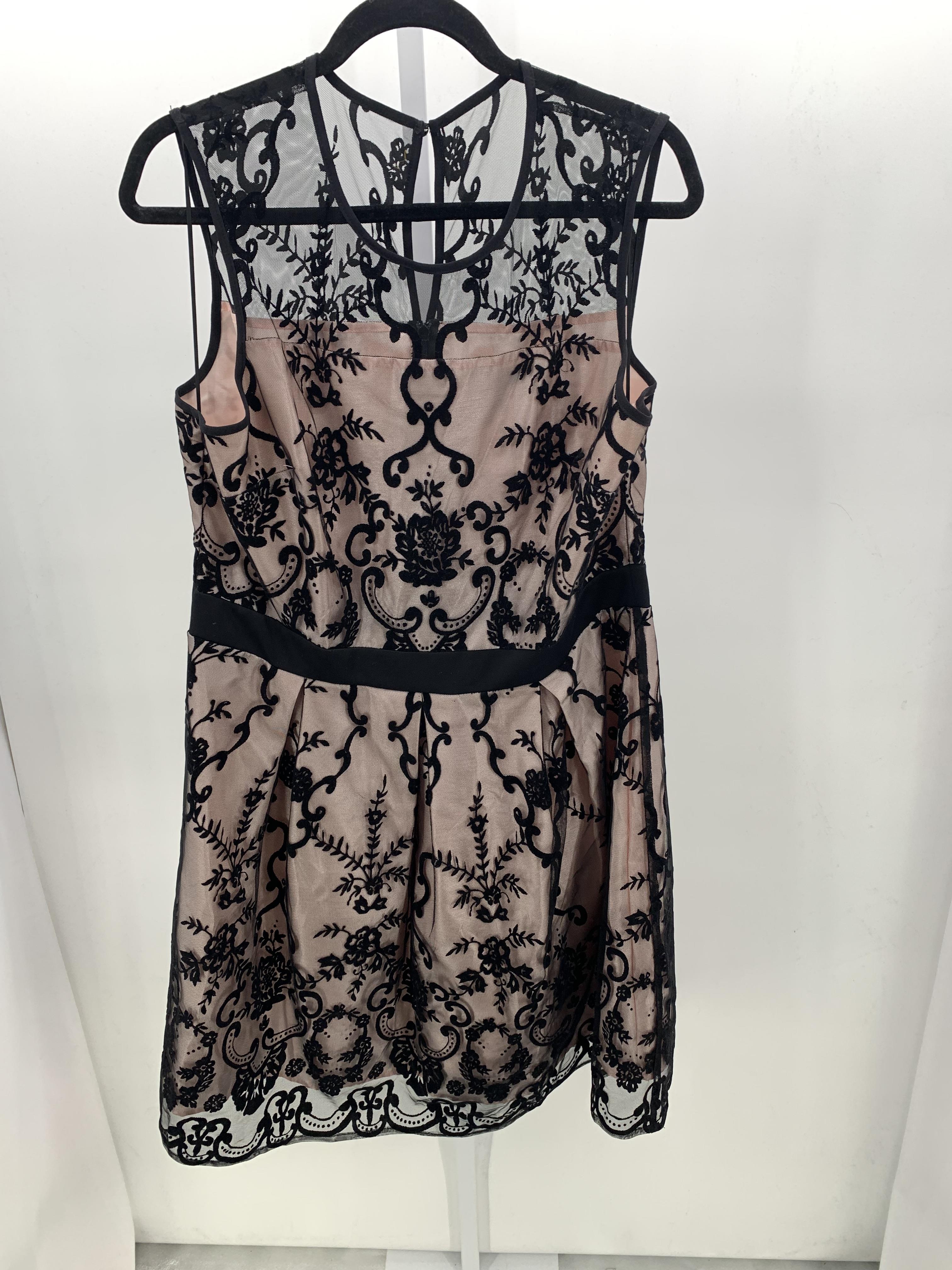 Roz & Ali Size 16 Misses Sleeveless Dress