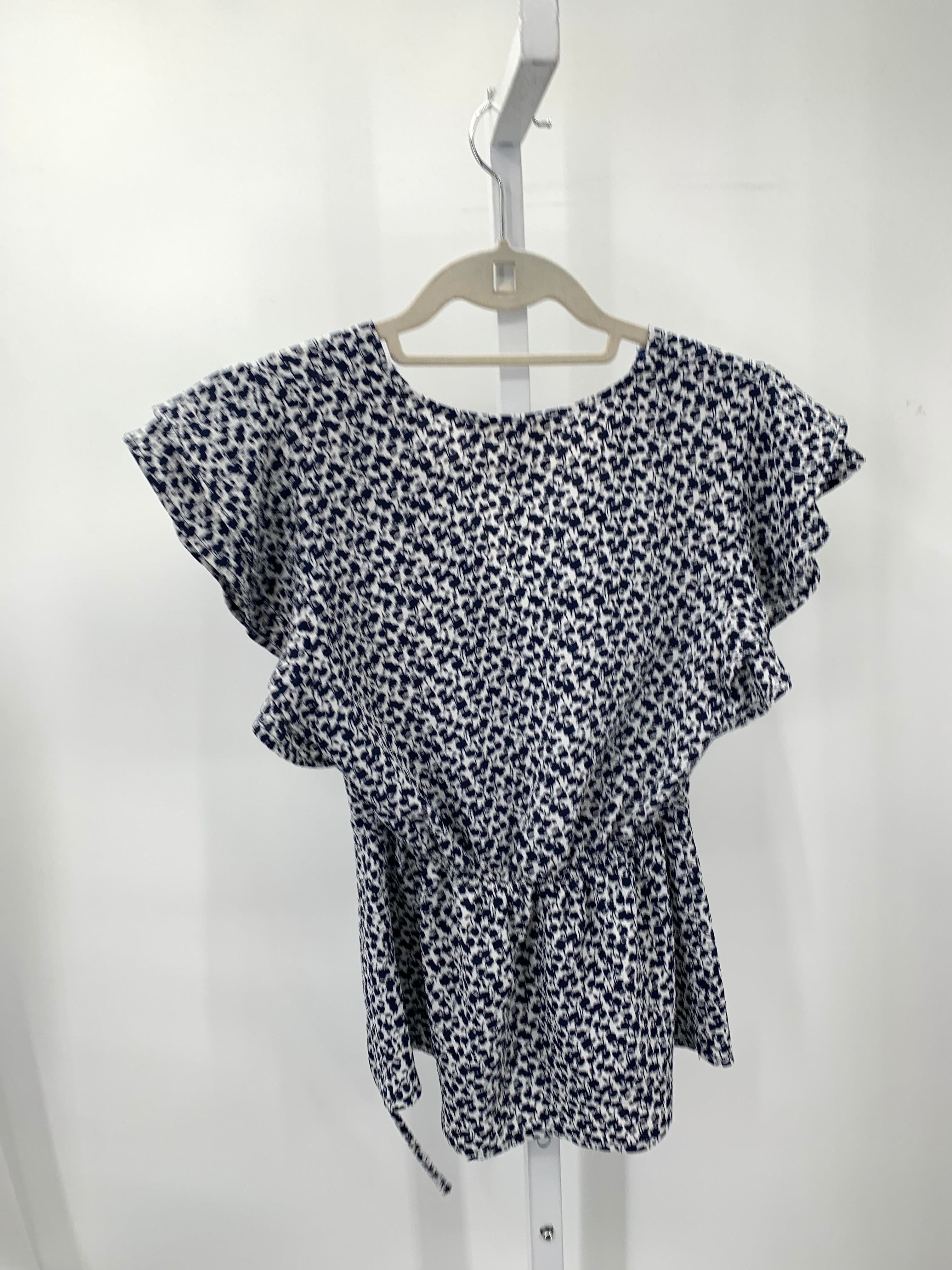 monteau Size Small Misses Short Sleeve Shirt