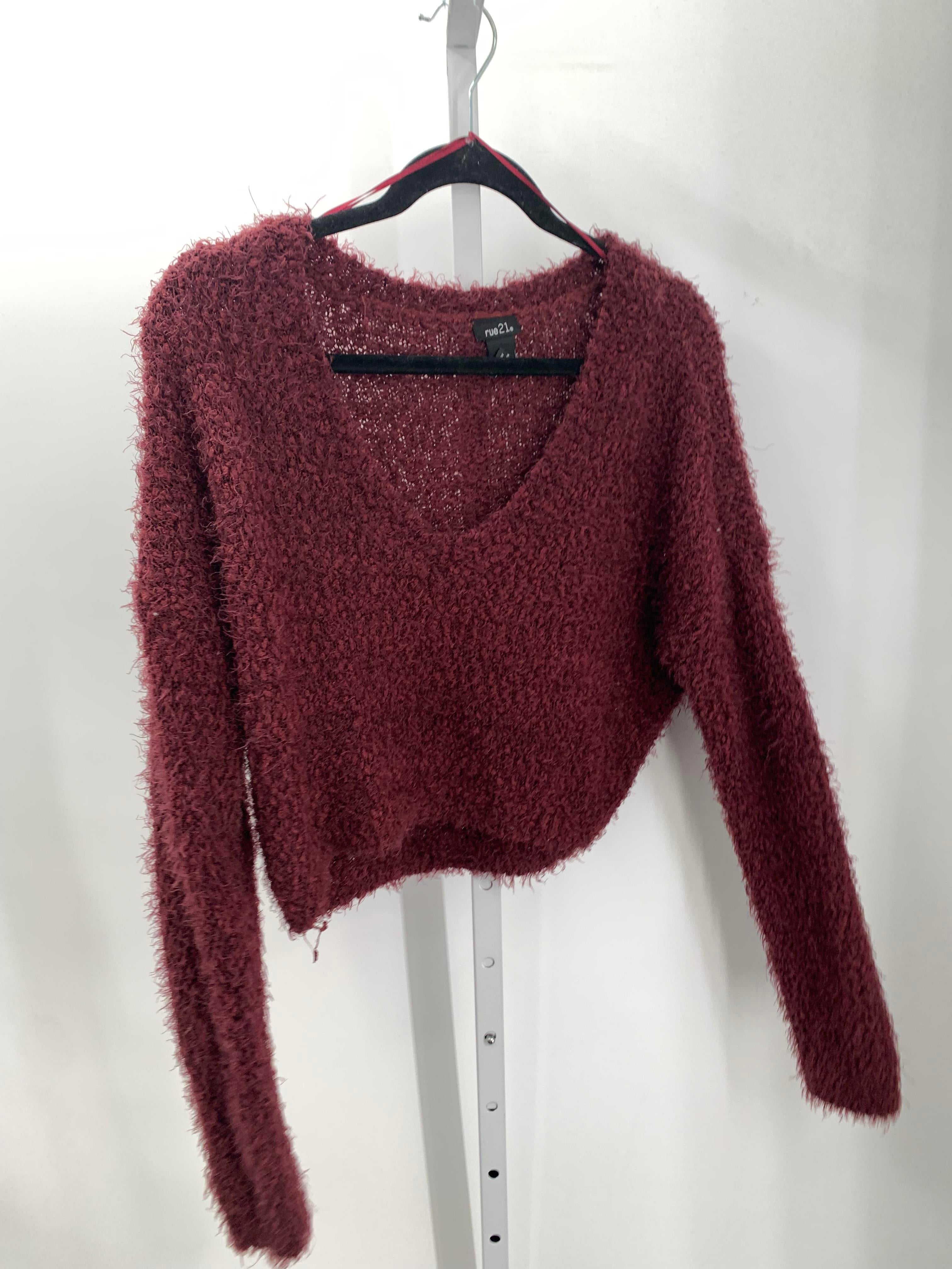 rue21 Size Small Juniors Long Sleeve Sweater