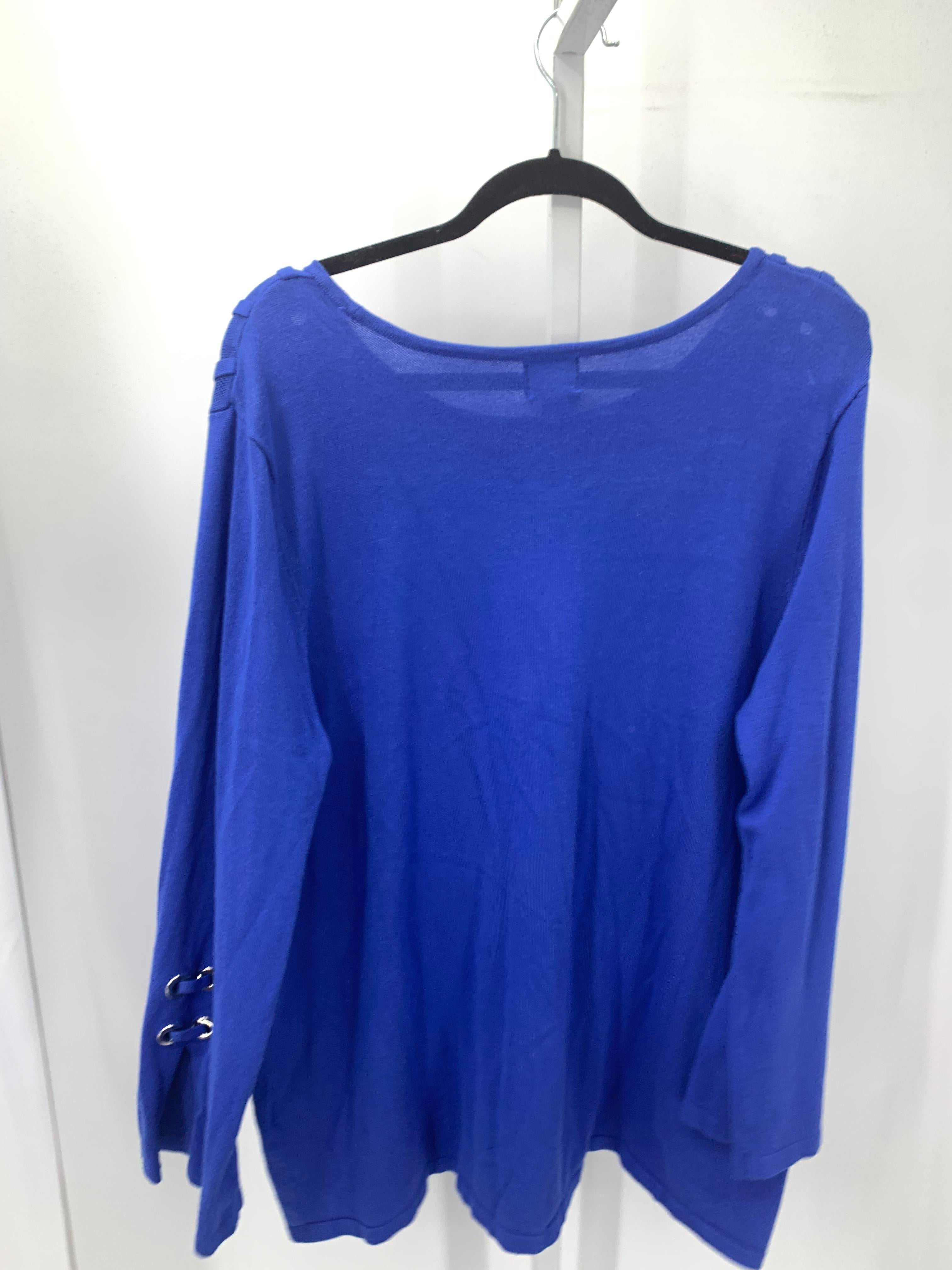 JM Collection Size XXL Misses Long Slv Sweater