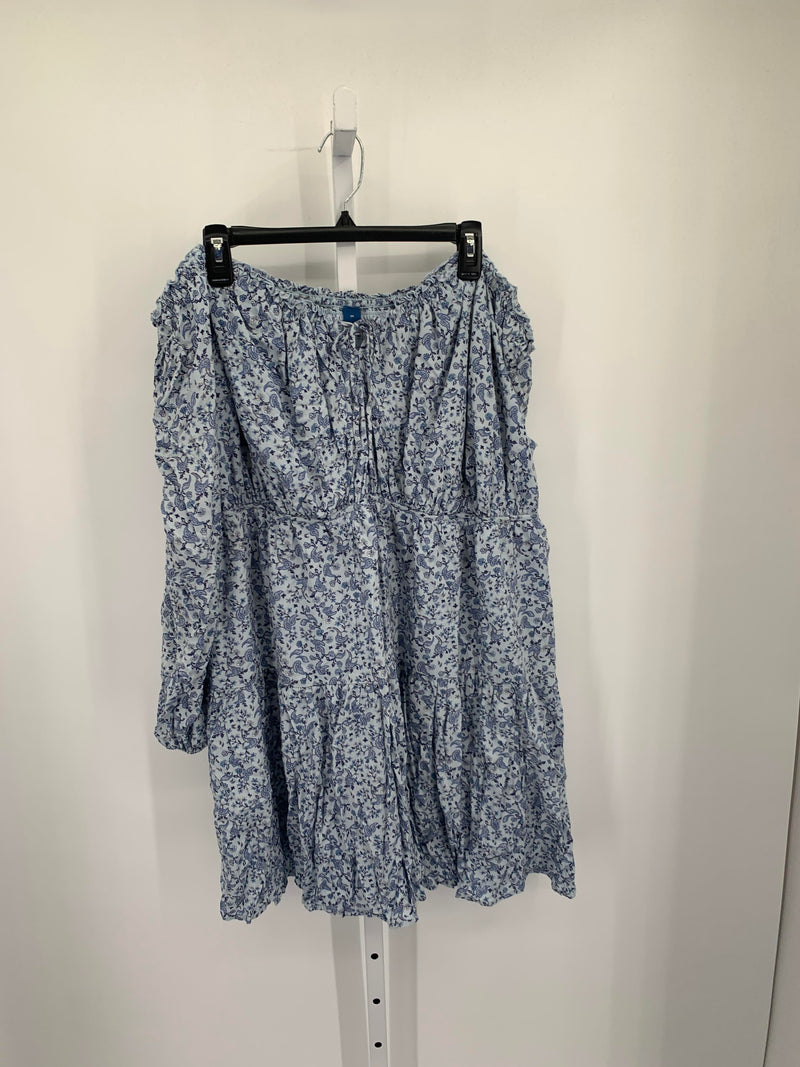 Old Navy Size 2X Womens Long Sleeve Dress