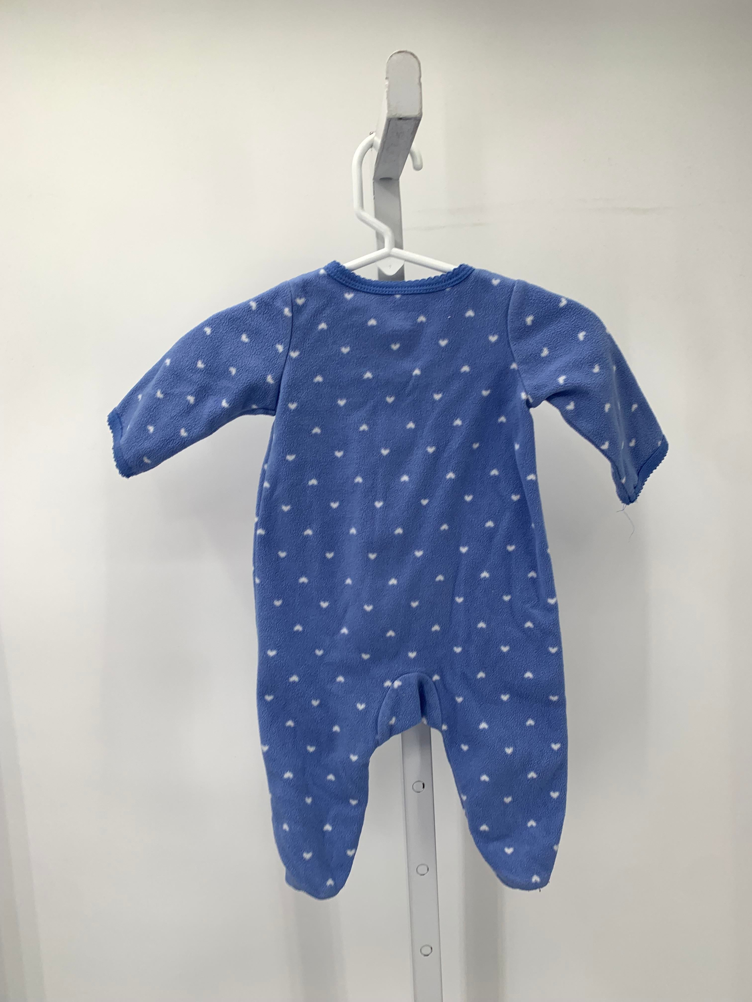 Carters Size 3 Months Girls Long Slv. Romper