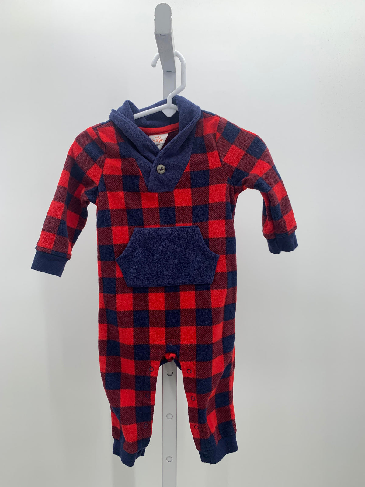 RED PLAID FLEECE