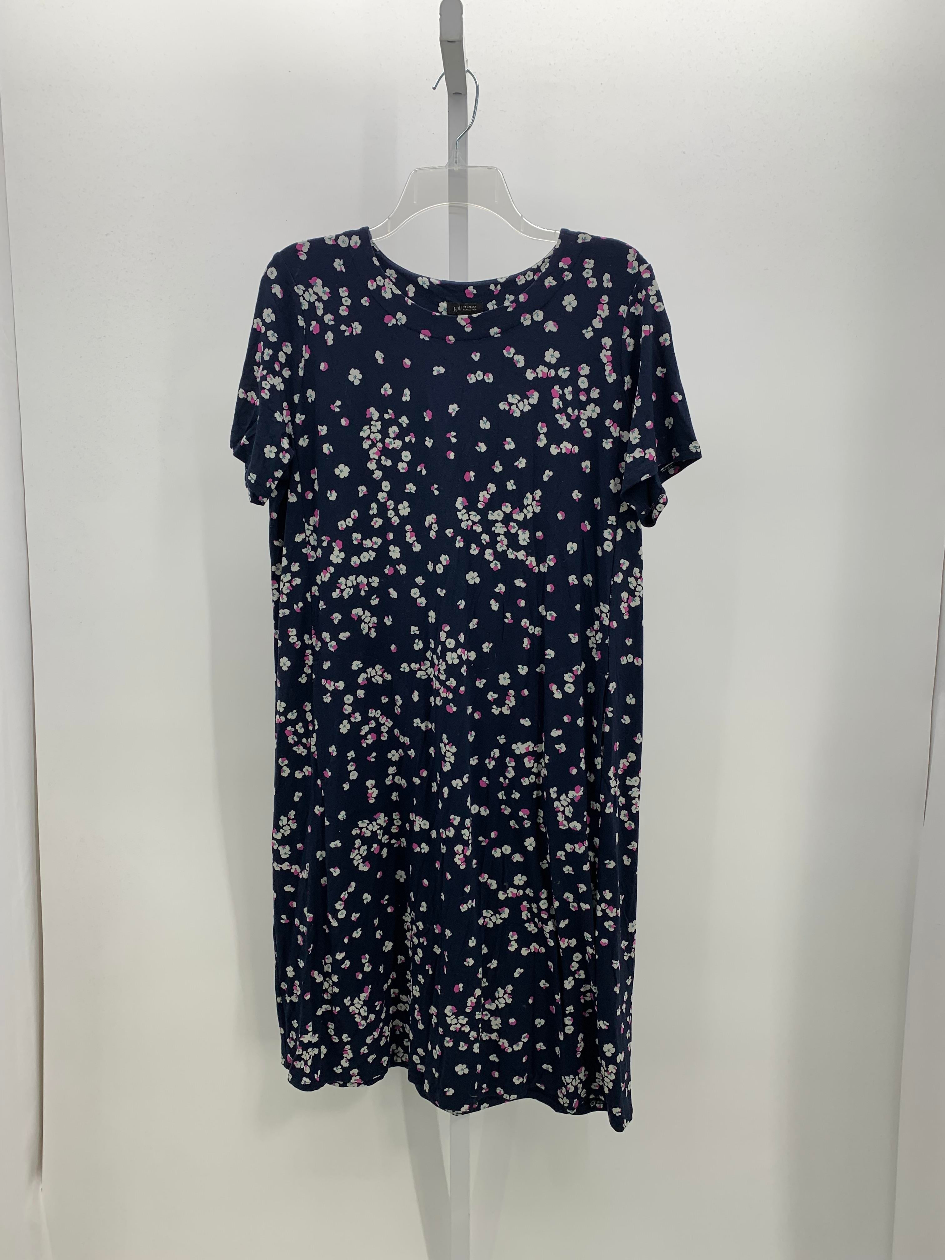 J-Jill Size Medium Misses Short Sleeve Dress
