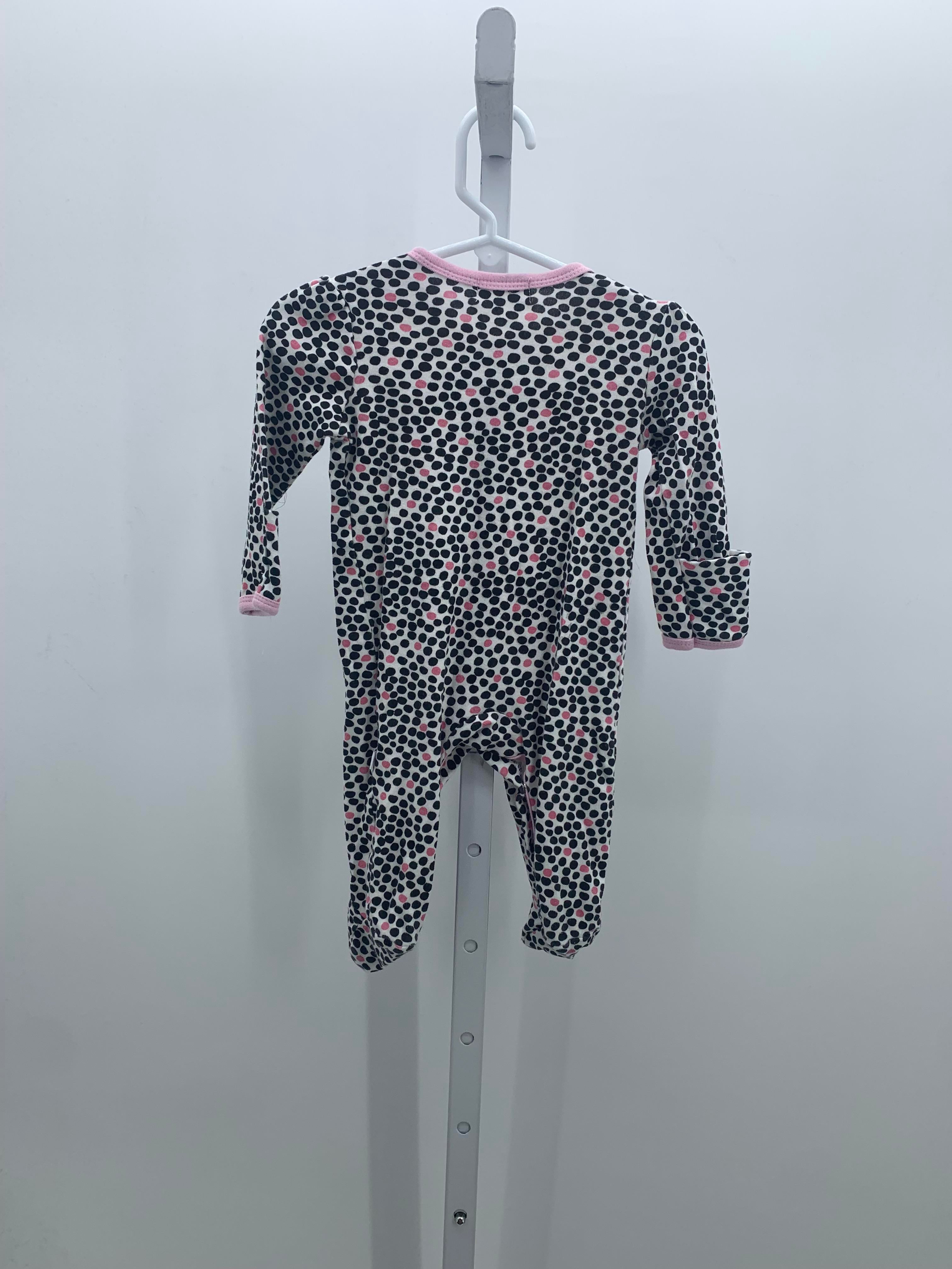 Size 6 Months Girls Long Slv. Romper