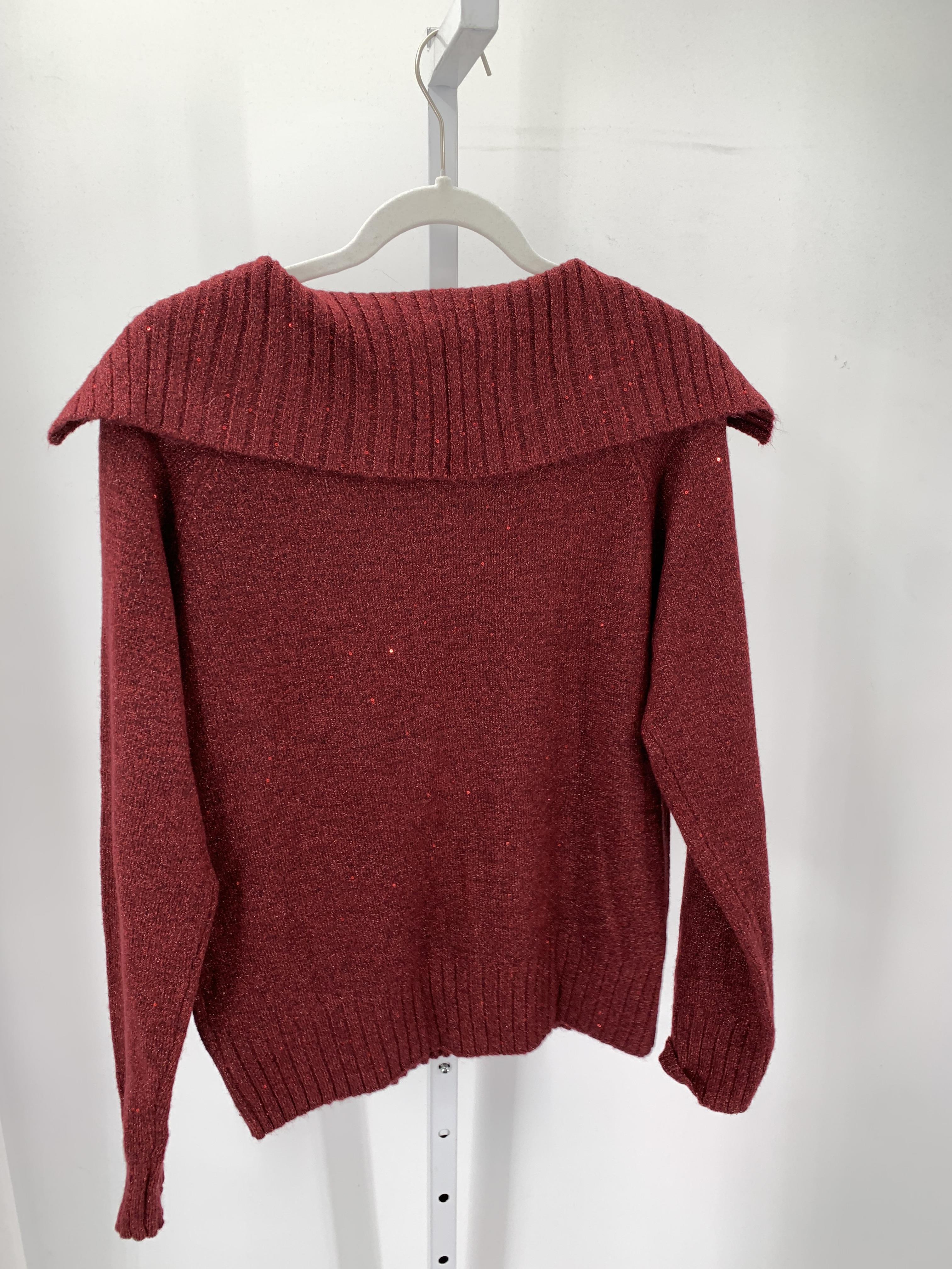 Joseph A. Size Medium Misses Long Slv Sweater