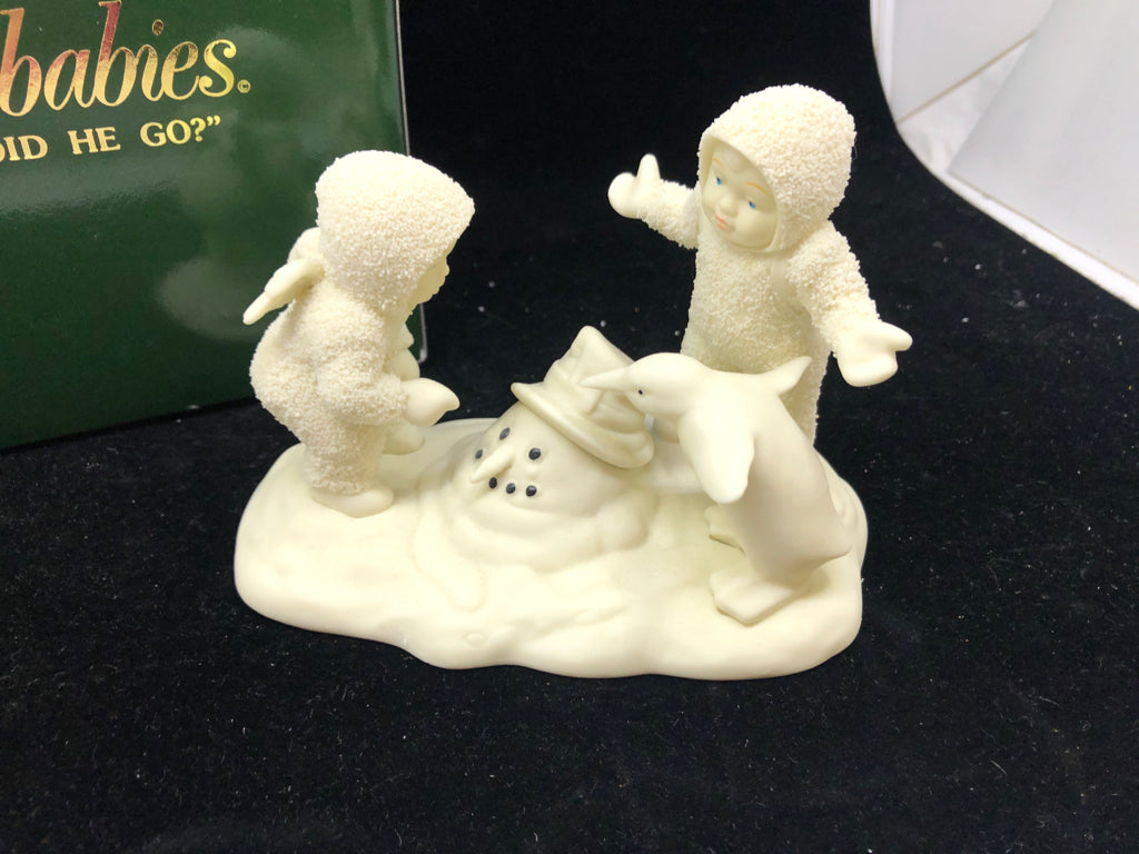 WHERE DID HE GO SNOWBABIES.
