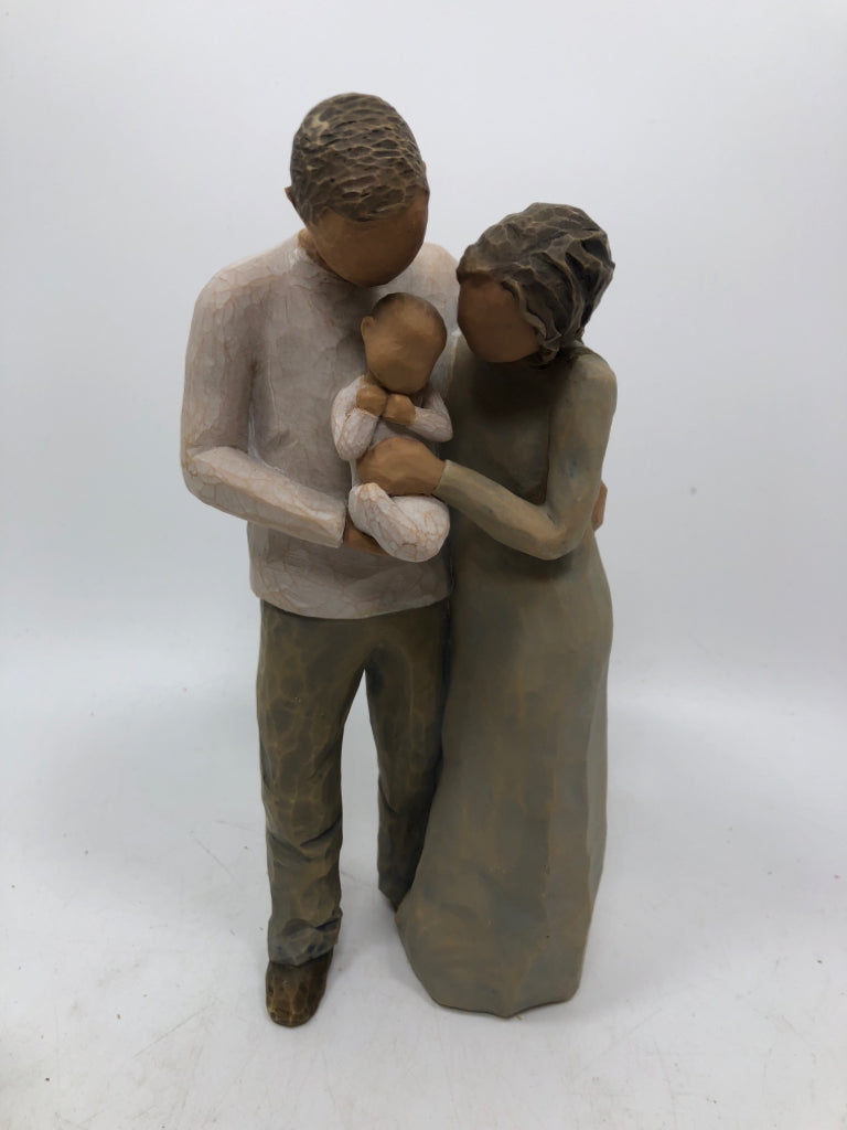 WILLOWTREE "WE ARE THREE" FIGURINE.