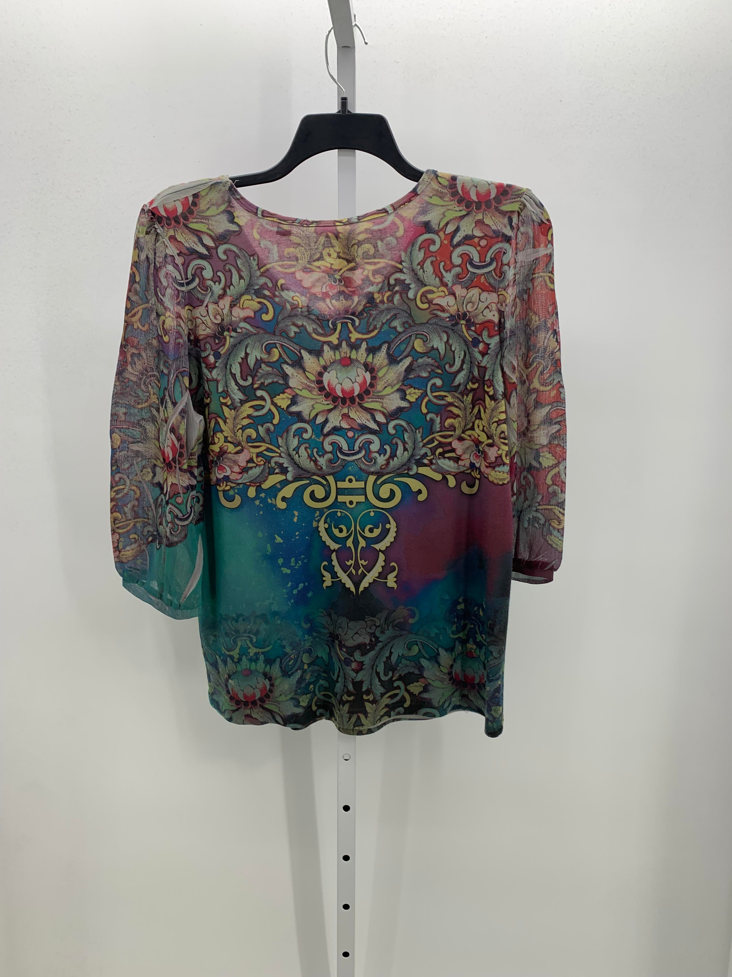 Avenue Size 18/20 W Womens 3/4 Sleeve Shirt