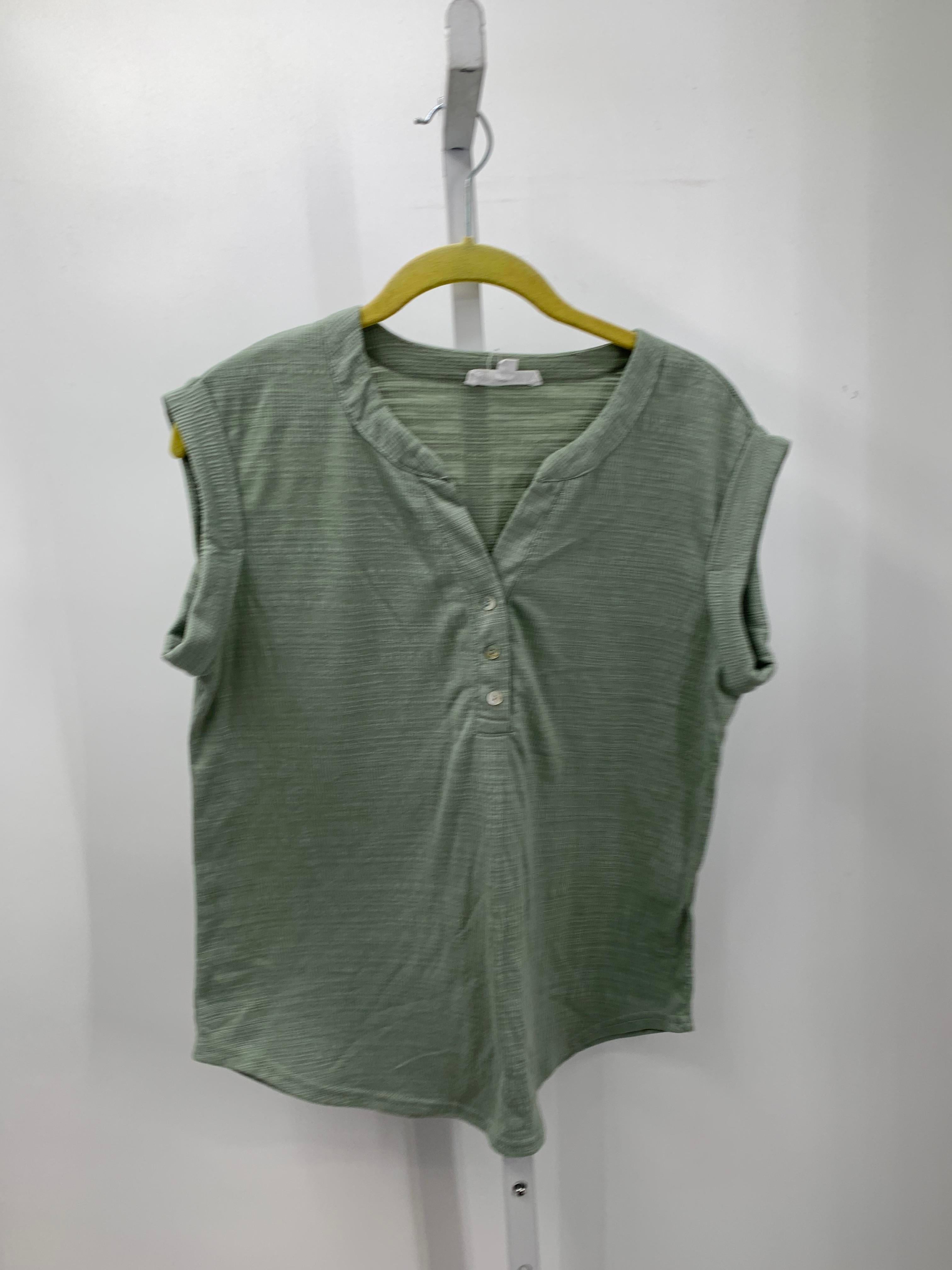 Jane + Delancey Size Small Misses Short Sleeve Shirt