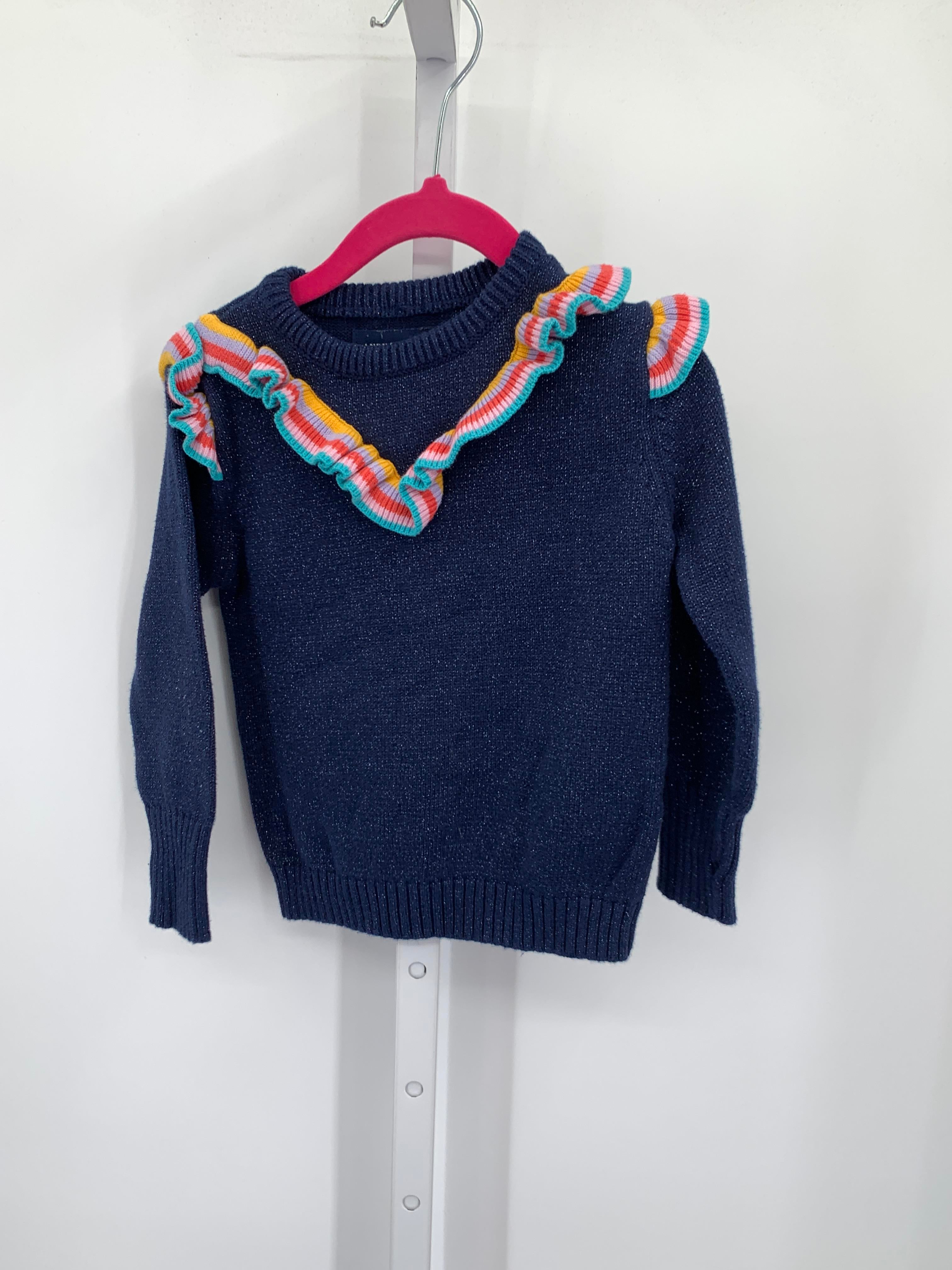 Size 2T Girls Long Sleeve Sweater