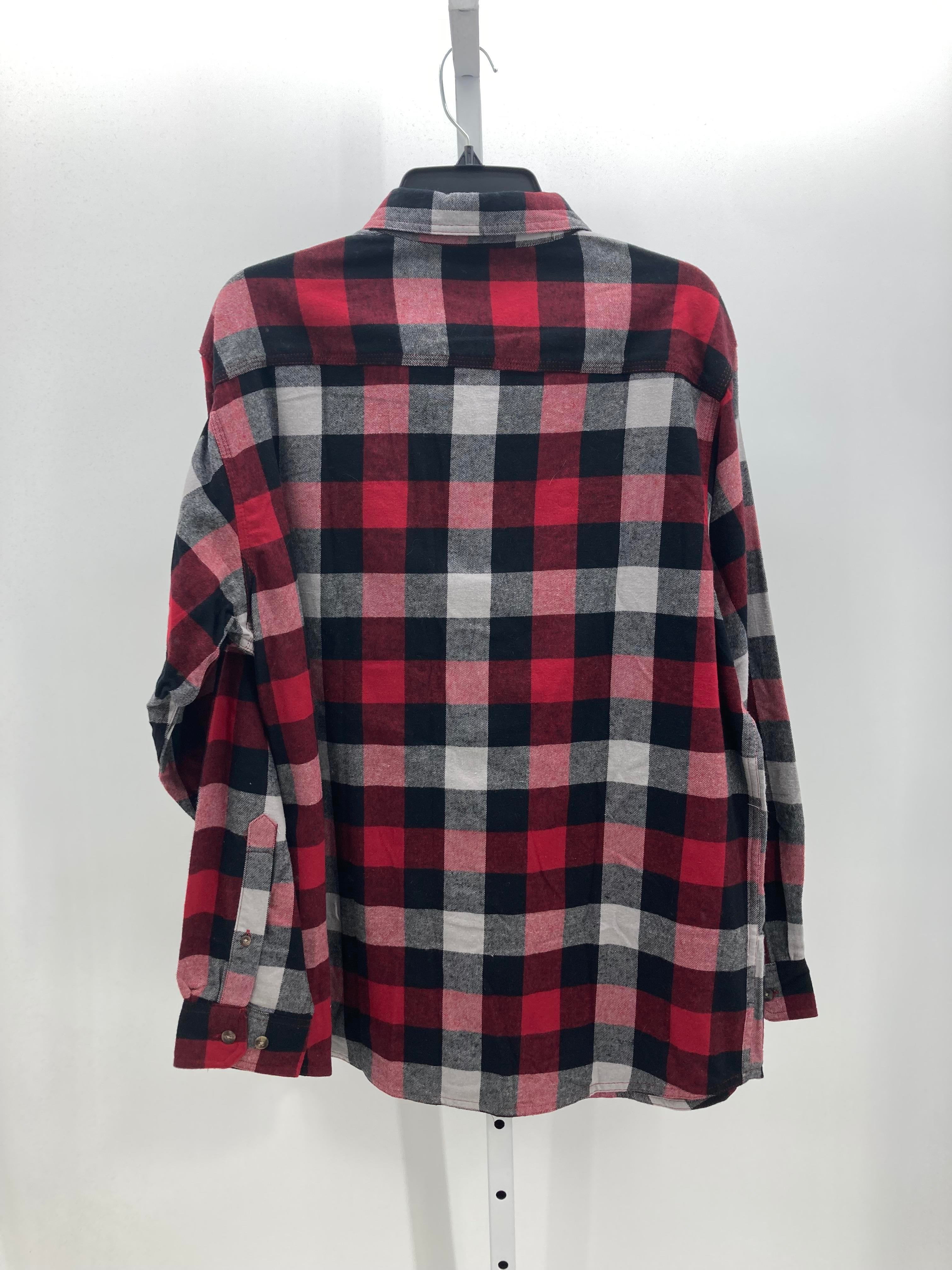 NEW BLACK GREY PLAID