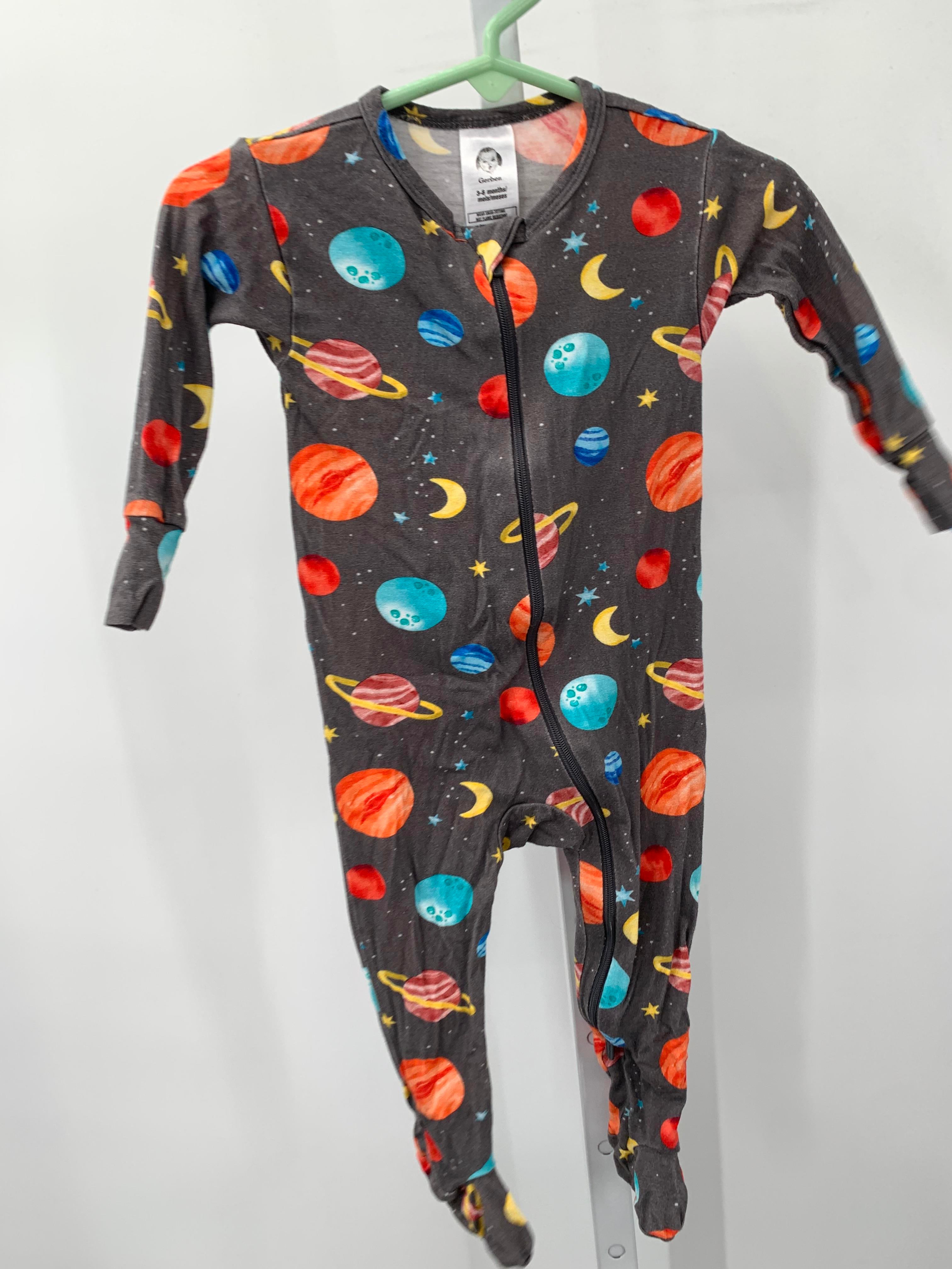PLANETS ZIP KNIT