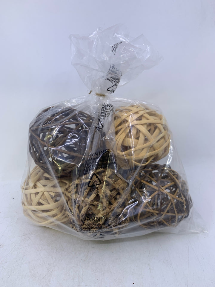 A BAG OF STICK BALL FILLER.