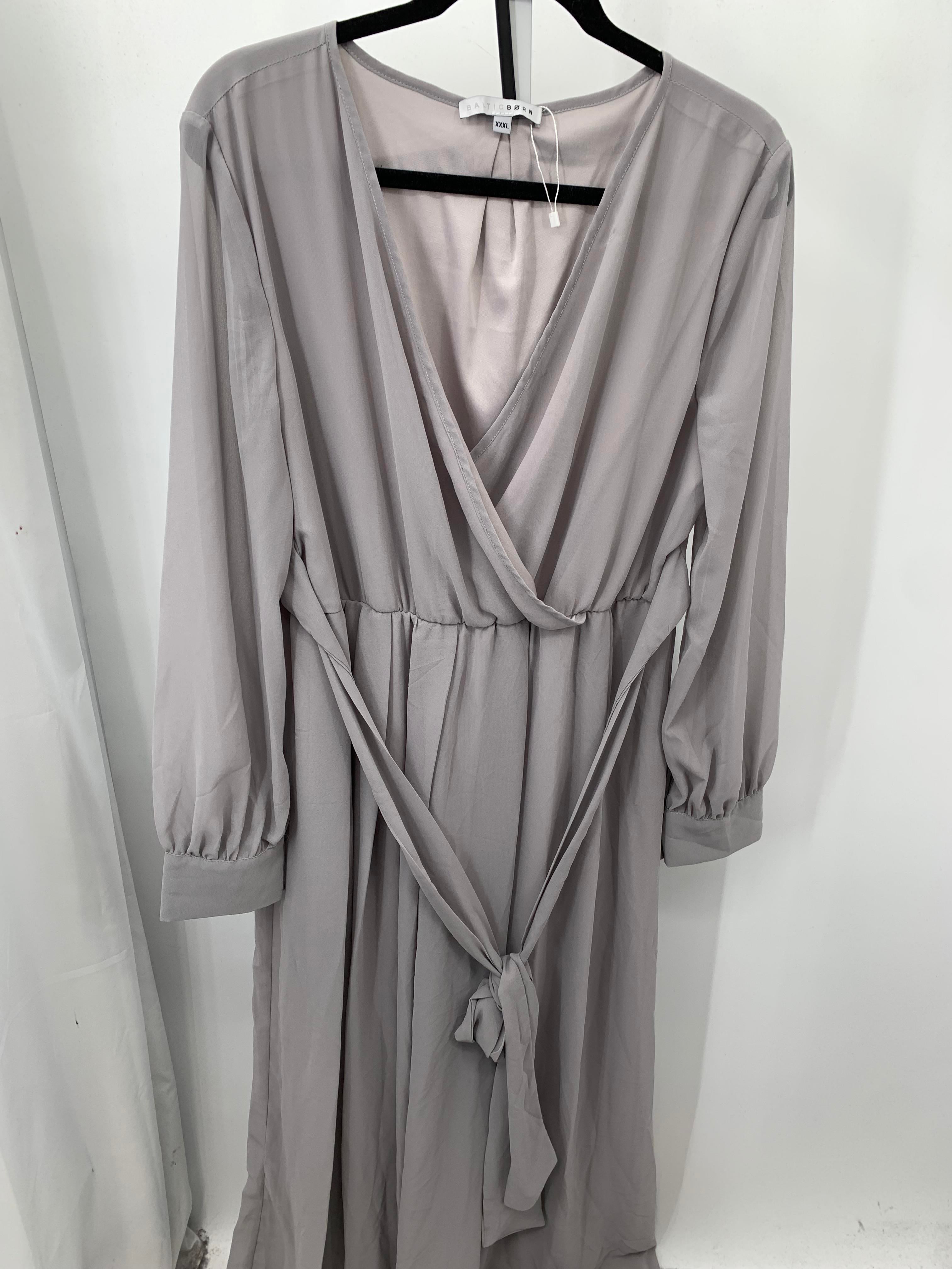 Size 3X Womens Long Sleeve Dress