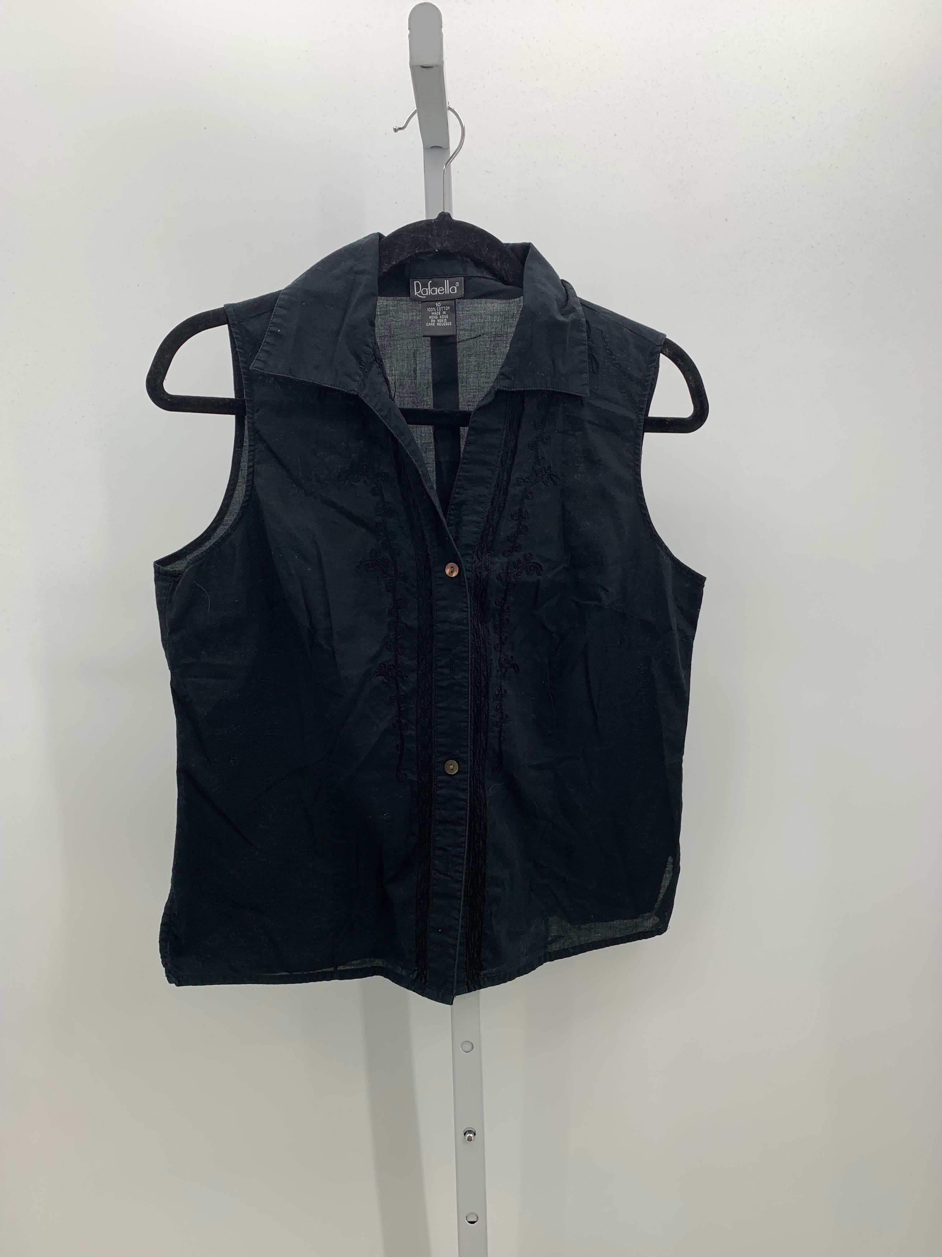 Rafaella Size 10 Misses Sleeveless Shirt