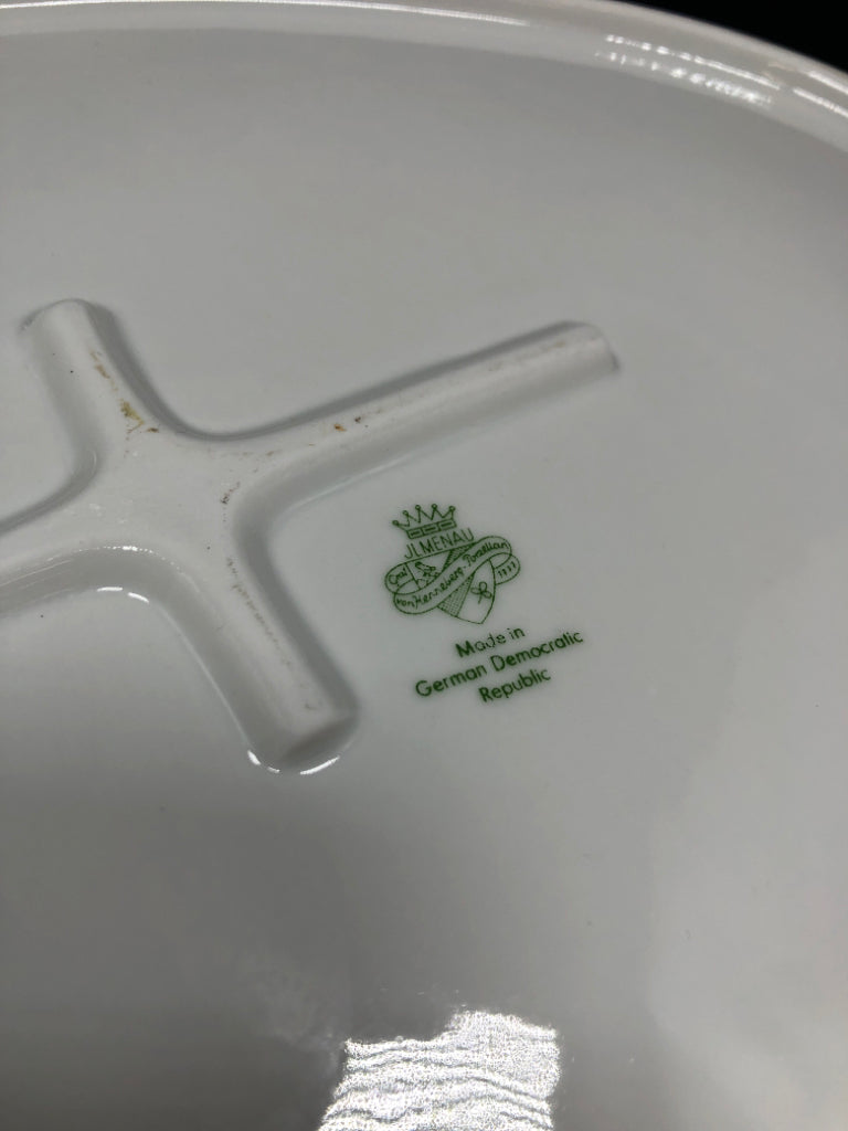 VTG GRAF VON HENNEBERG FLORAL SERVING PLATTER.