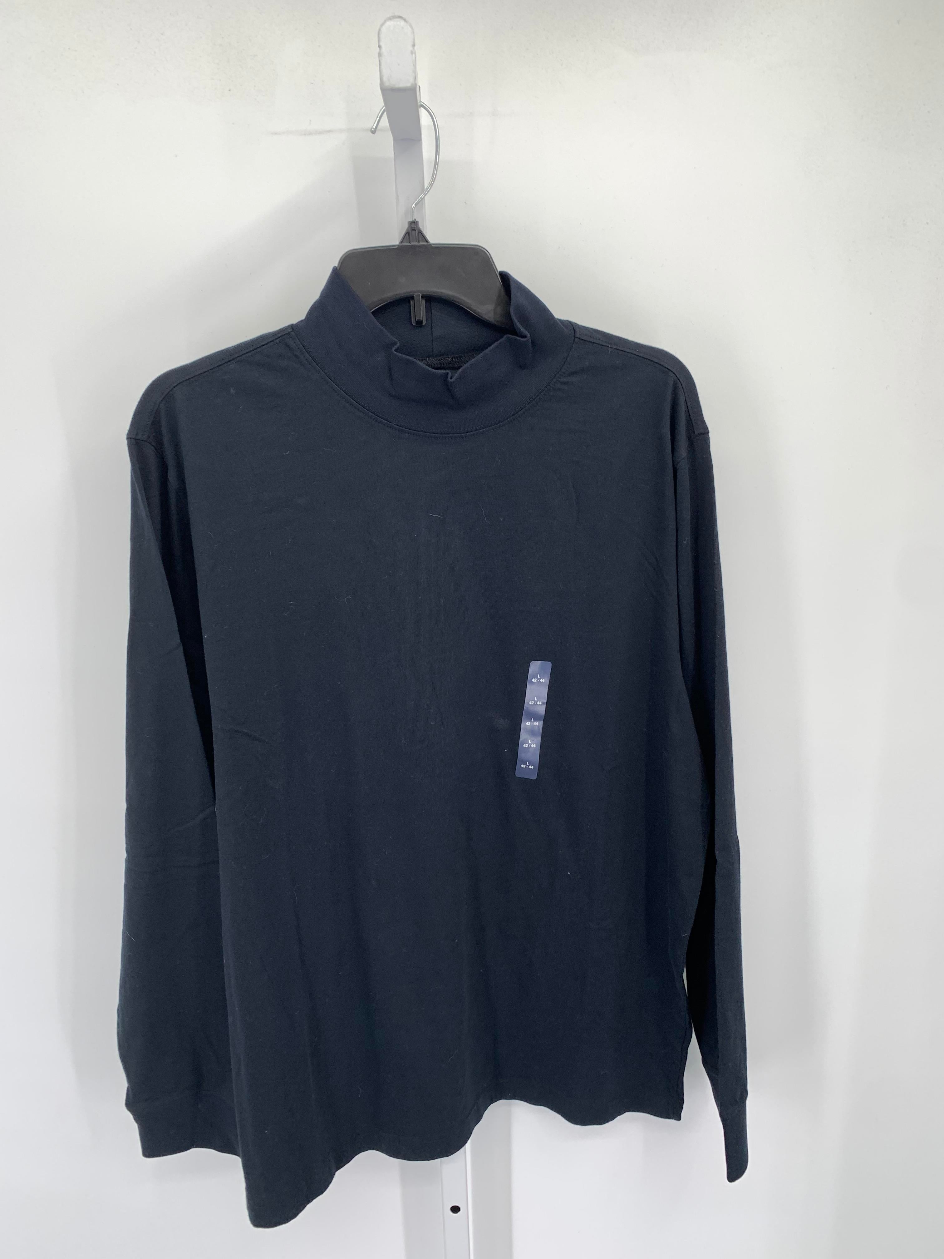 NEW MOCK NECK KNIT SHIRT