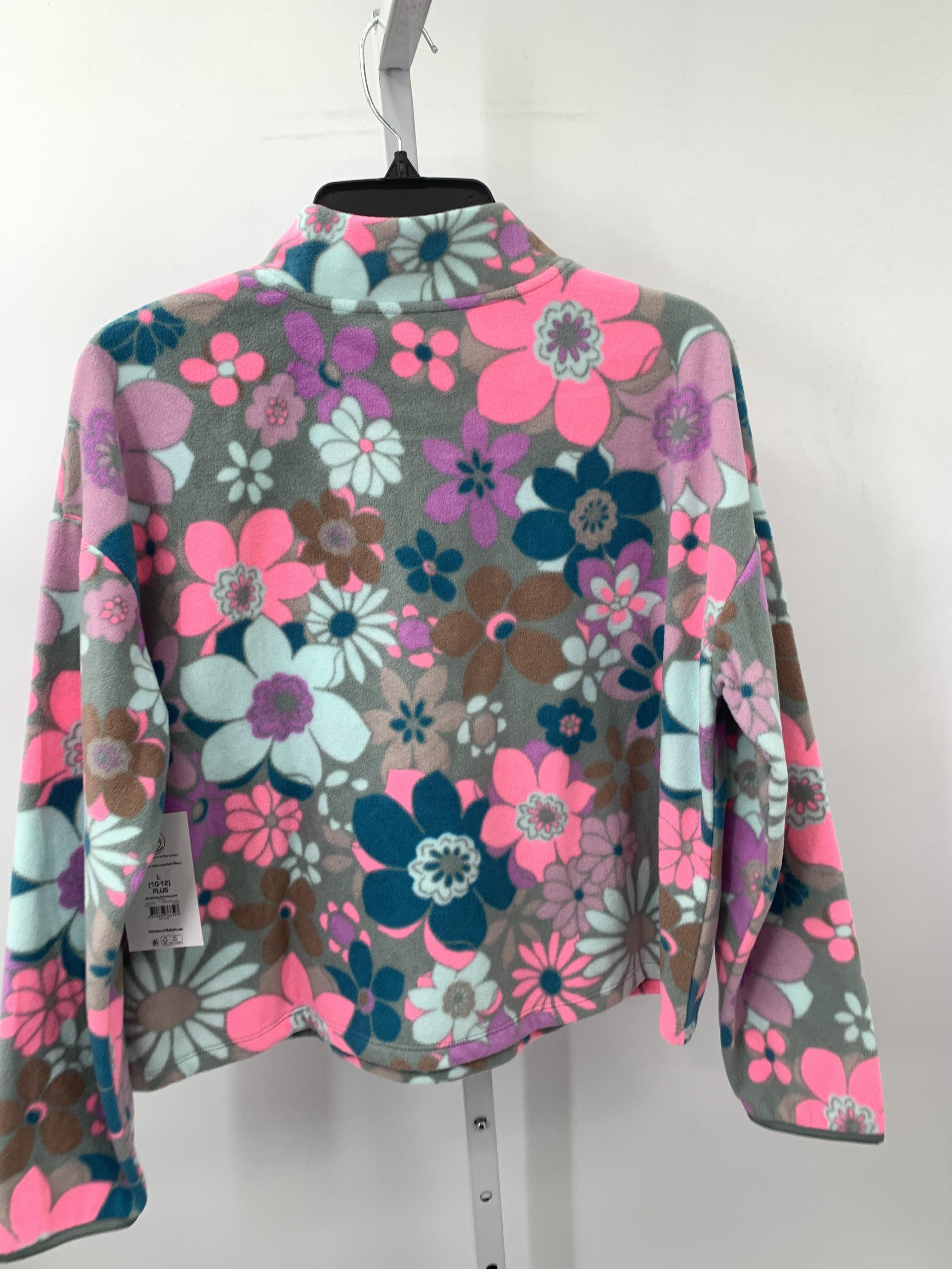 Athletic Works Size 10-12 Girls Long Sleeve Shirt