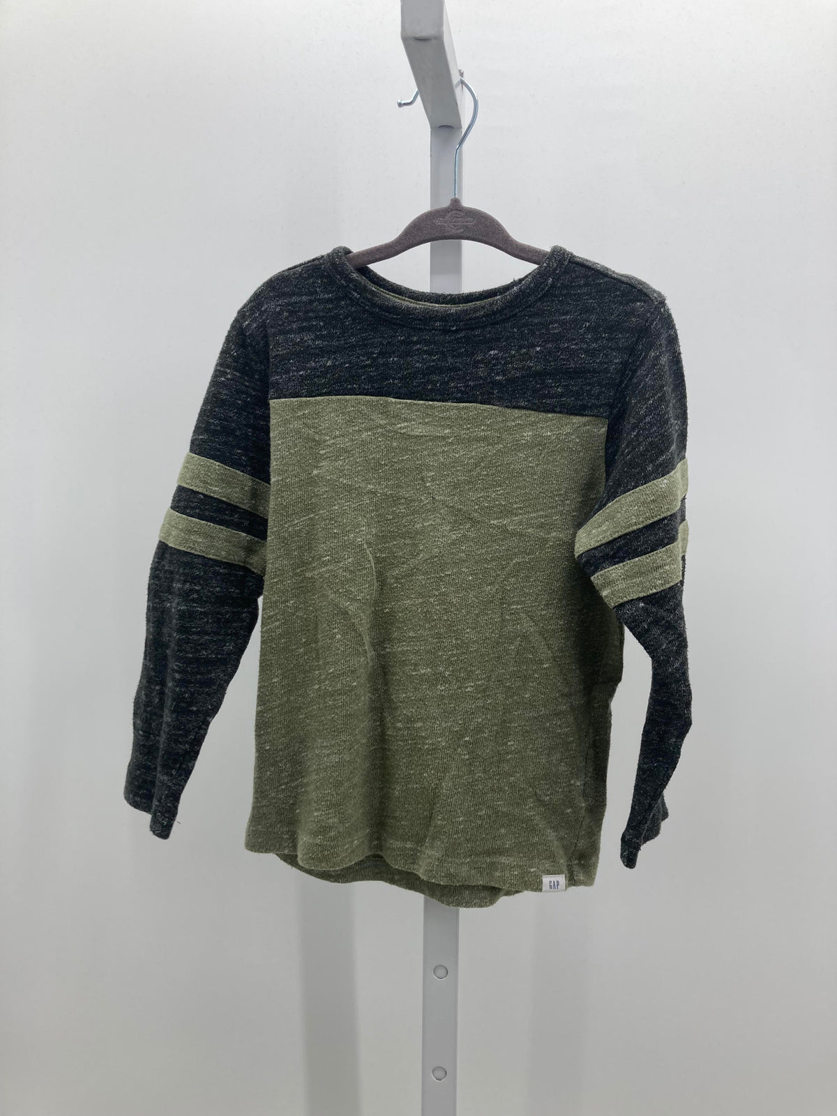 GREEN KNIT TEE