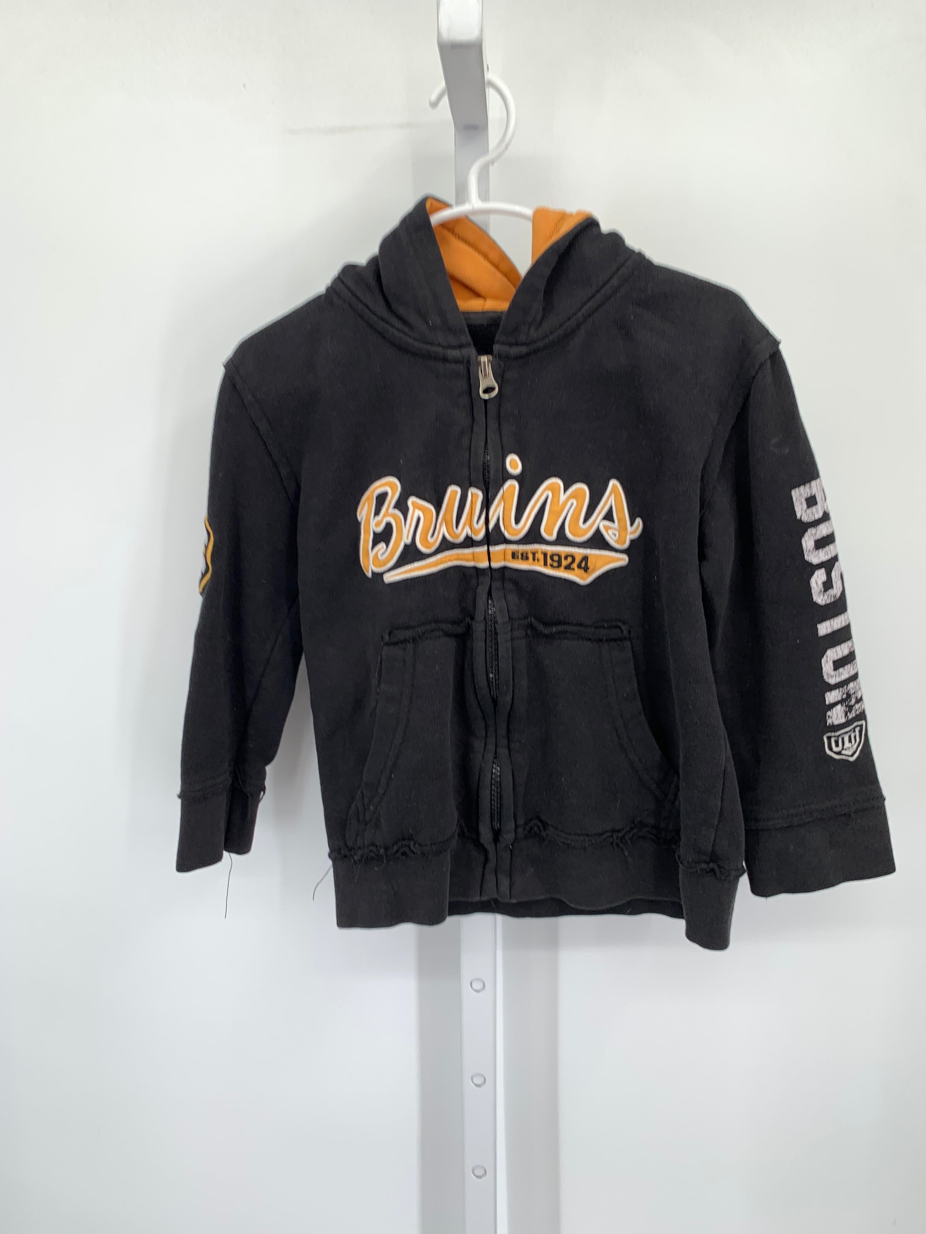 BOSTON BRUINS HOODED ZIP KNIT