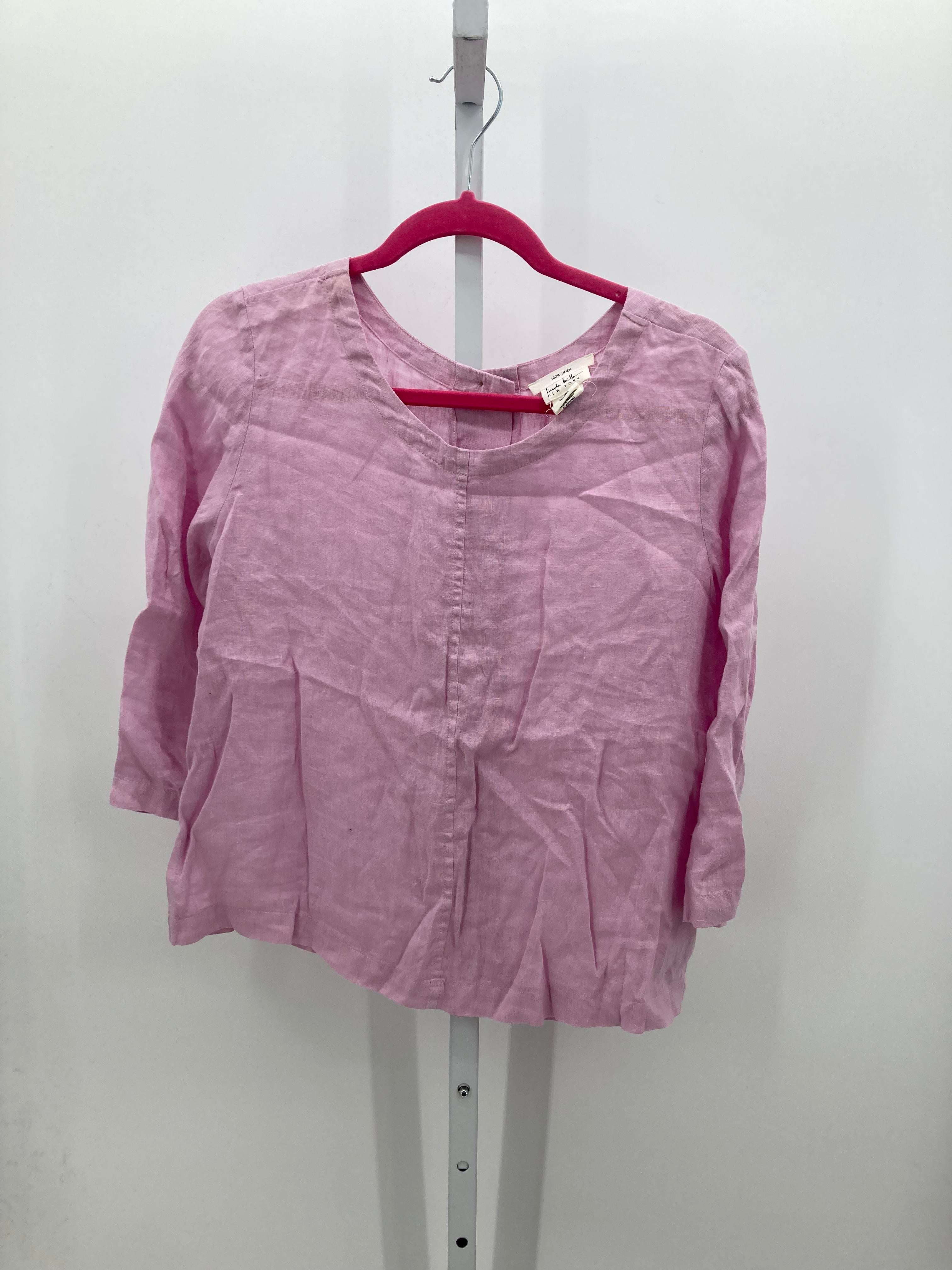 Nicole Miller Size Small Misses 3/4 Sleeve Shirt