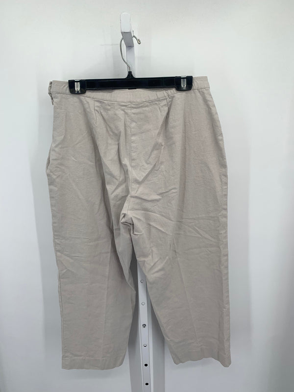 Susan Graver Size Large Misses Pants