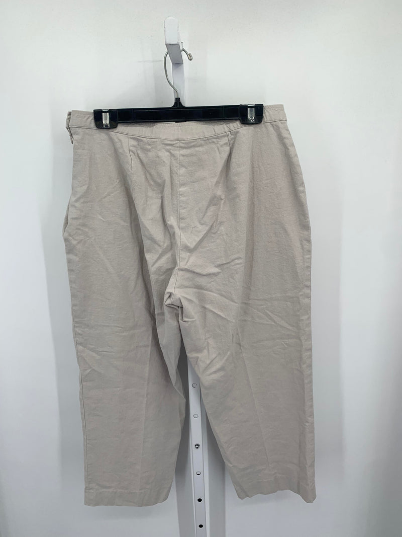 Susan Graver Size Large Misses Pants