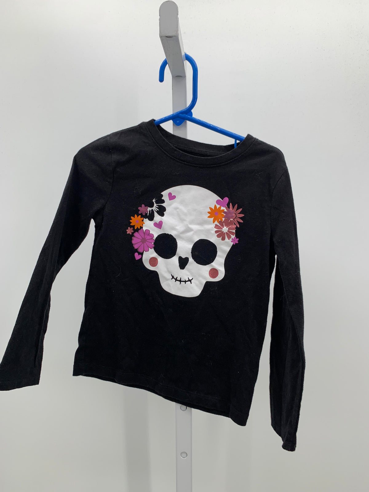 LONG SLV SHIRT SUGAR SKULL