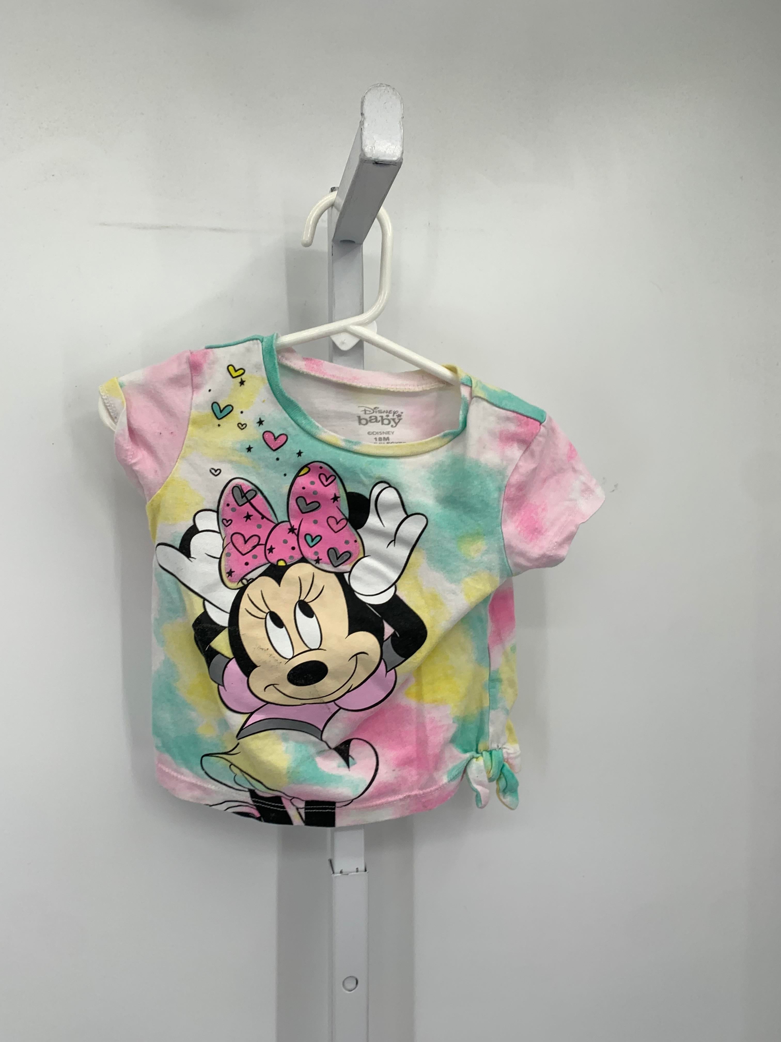 Disney Baby Size 18 Months Girls Short Sleeve Shirt