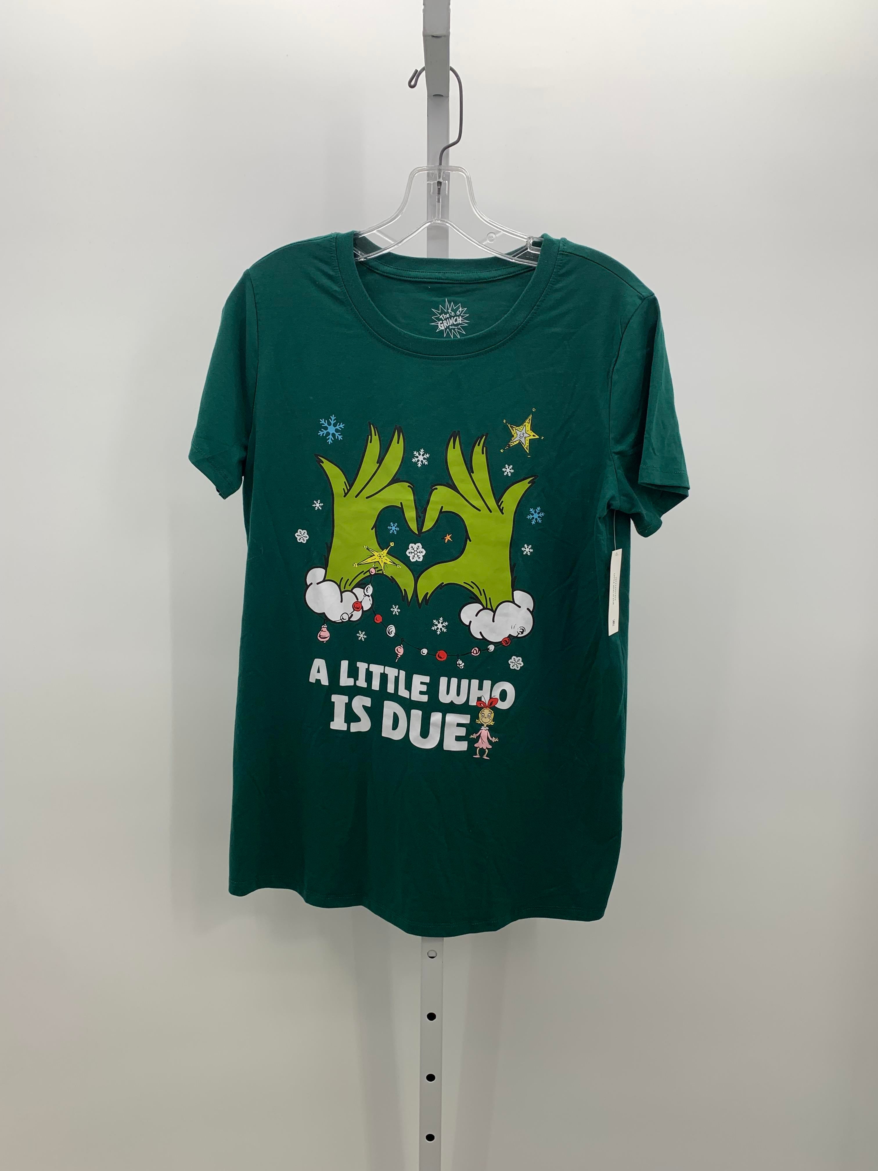 NEW SHORT SLV SHIRT A LITTLE WHO IS DUE