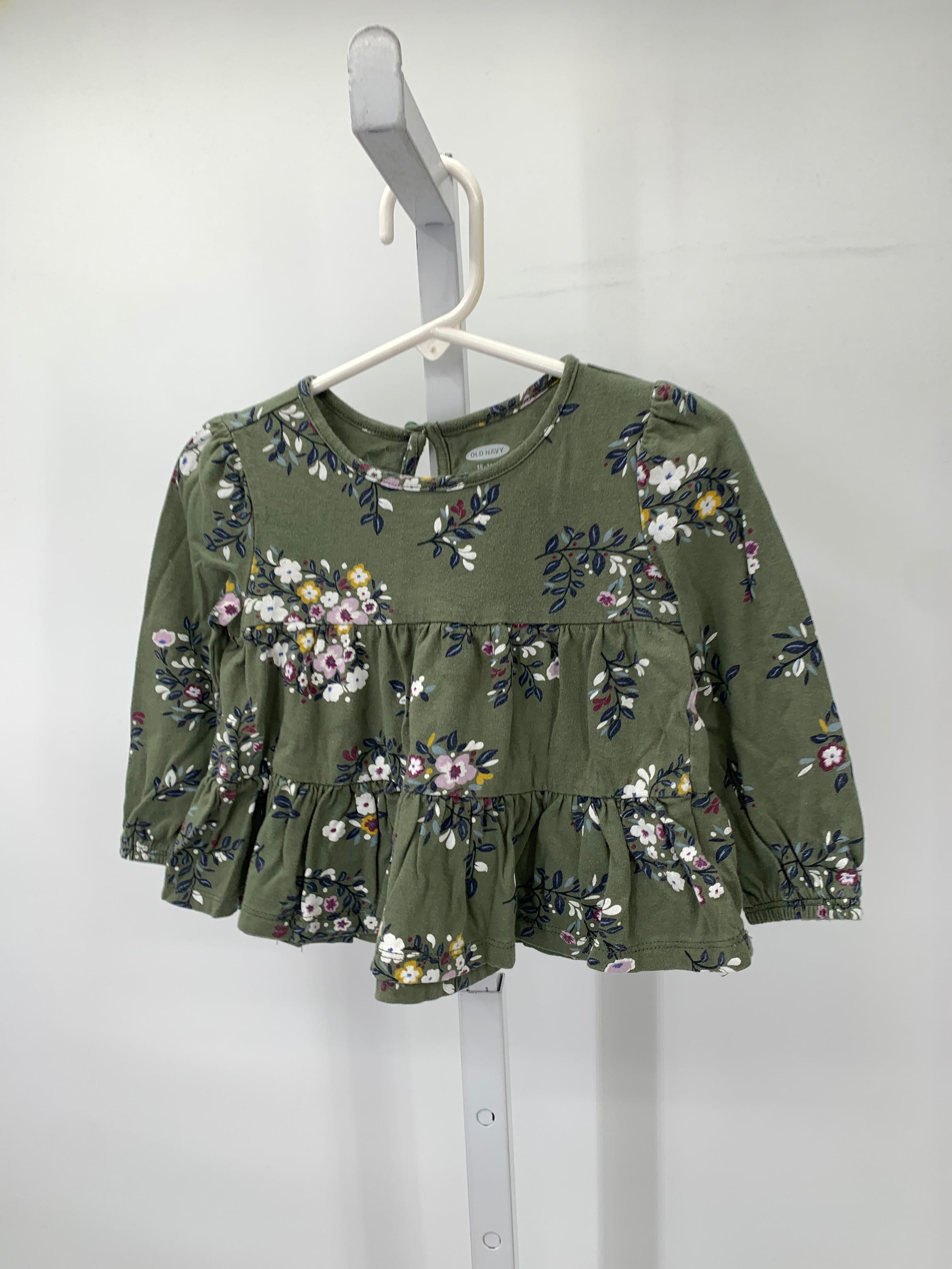 Old Navy Size 18-24 Months Girls Long Sleeve Shirt