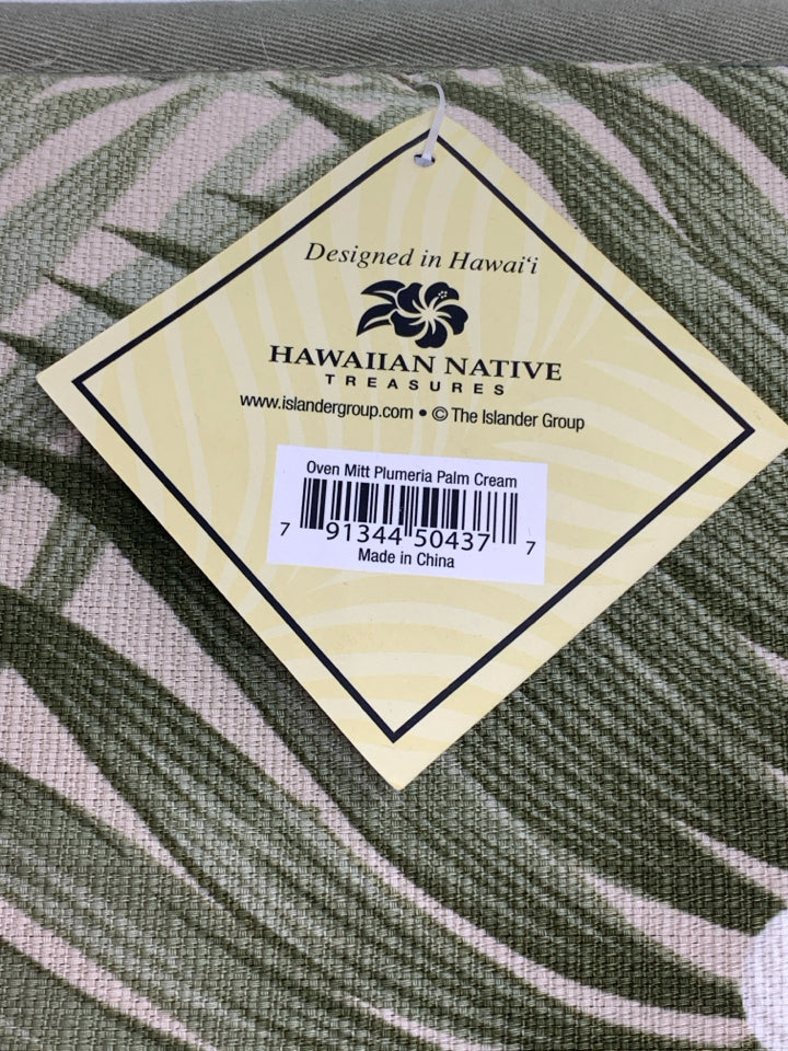2PC NWT HAWAIIAN NATIVE OVEN MITS.