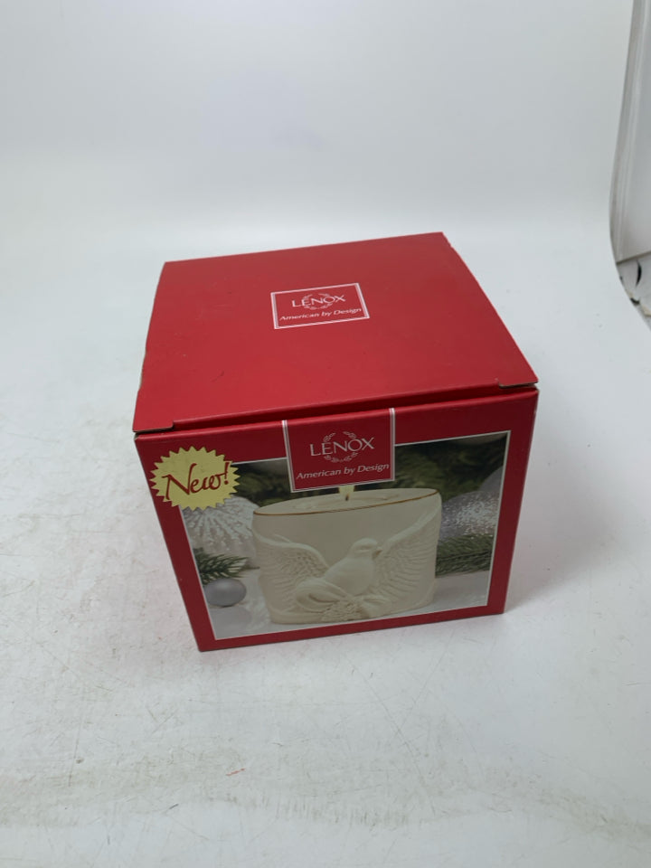 NIB DOVE VOTIVE HOLDER.
