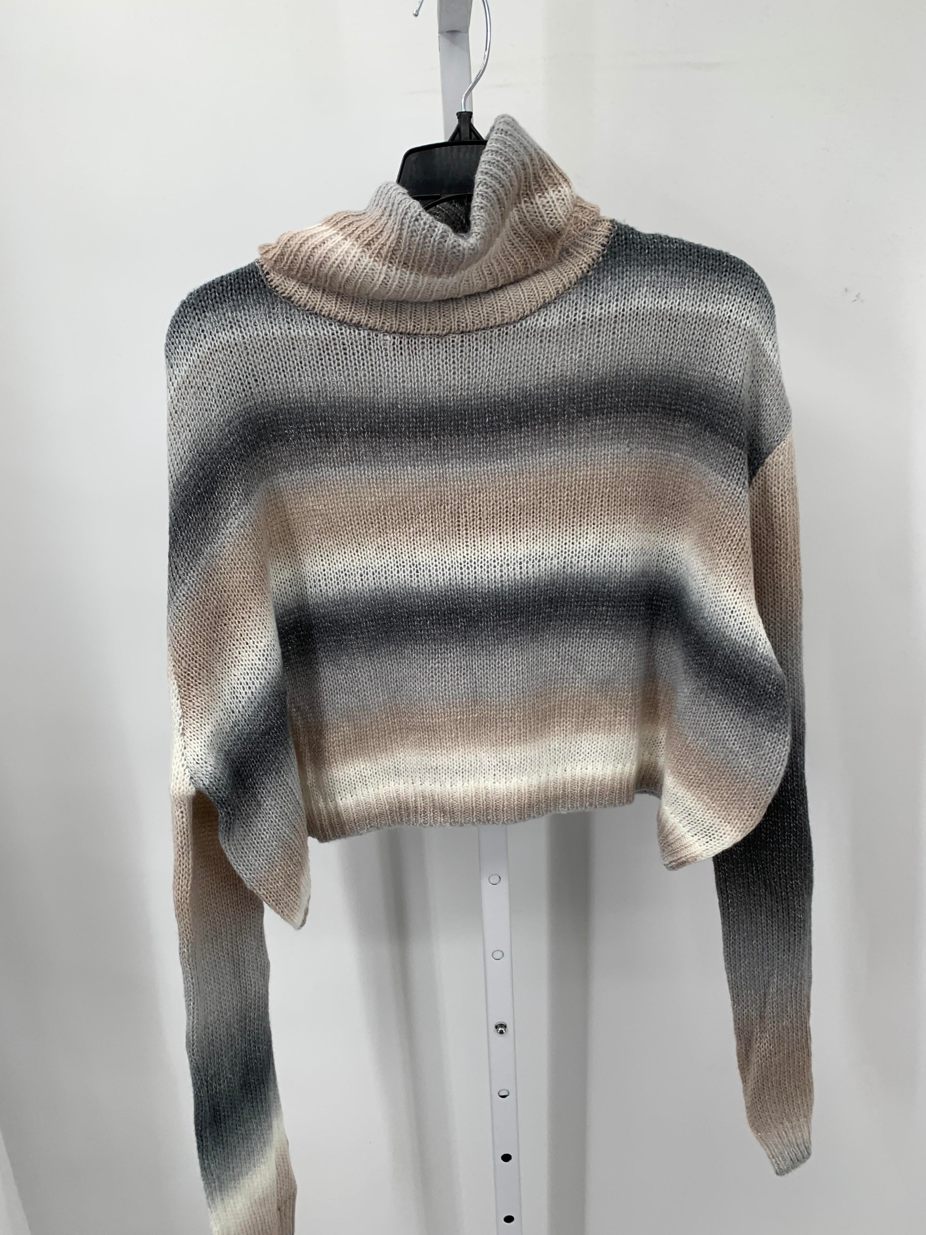 Size Large Juniors Long Sleeve Sweater