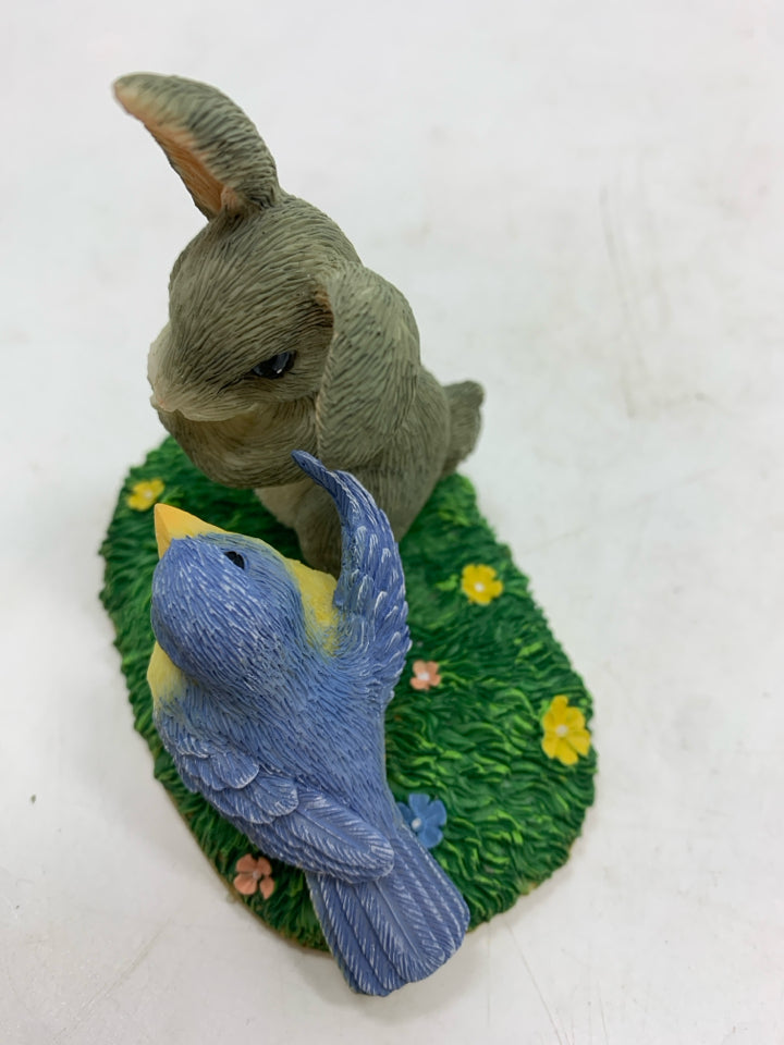 "A LITTLE BIRD TOLD ME" CHARMING TAILS FIGURINE.